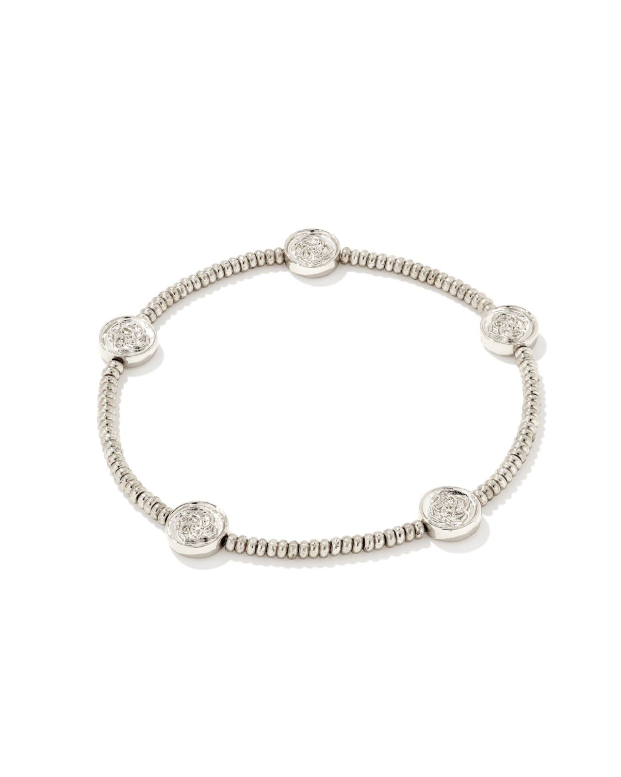 Dira Coin Stretch Bracelet in Silver | Kendra Scott