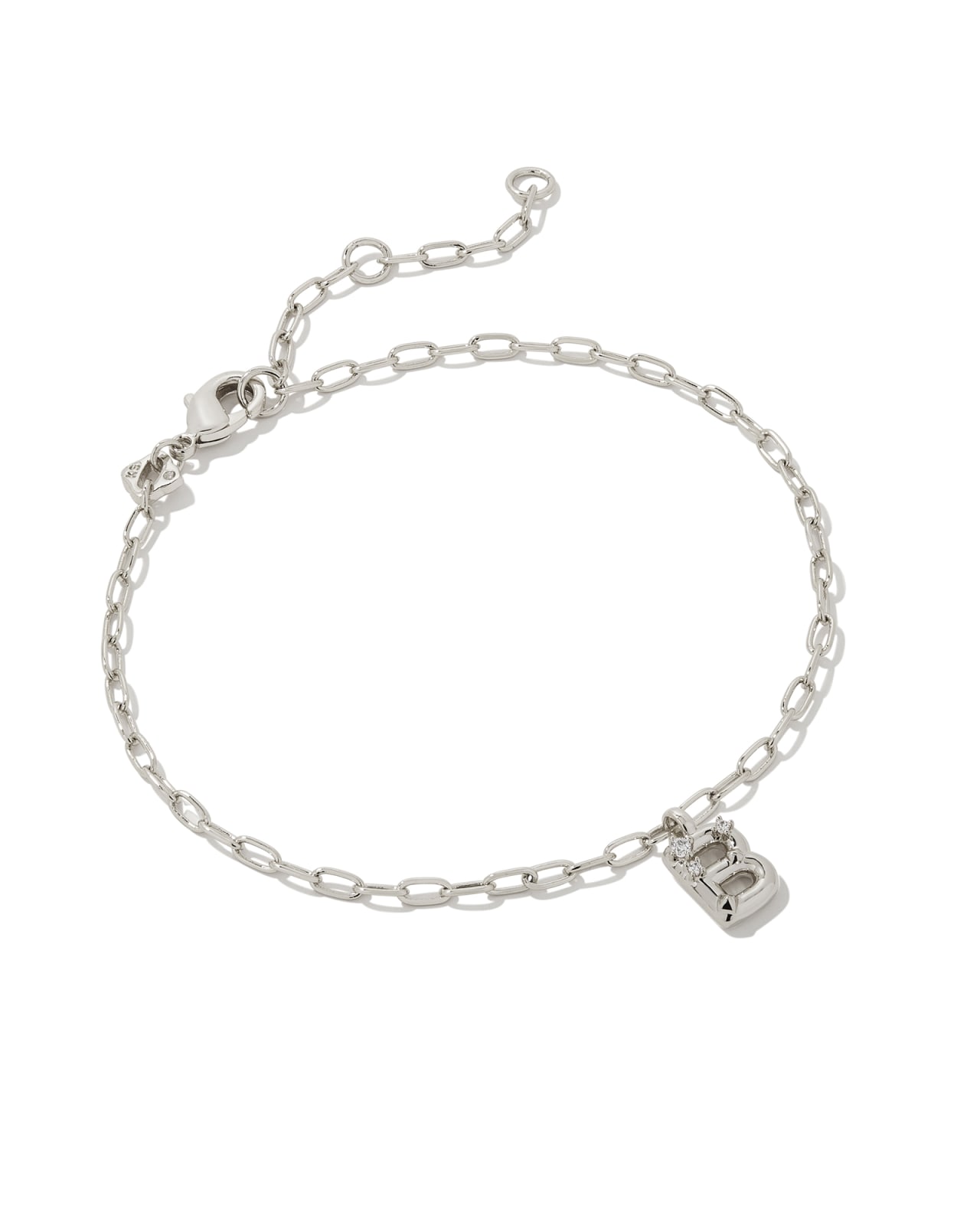 Hermes Birkin Charm Bracelet in Sterling Silver and Gold