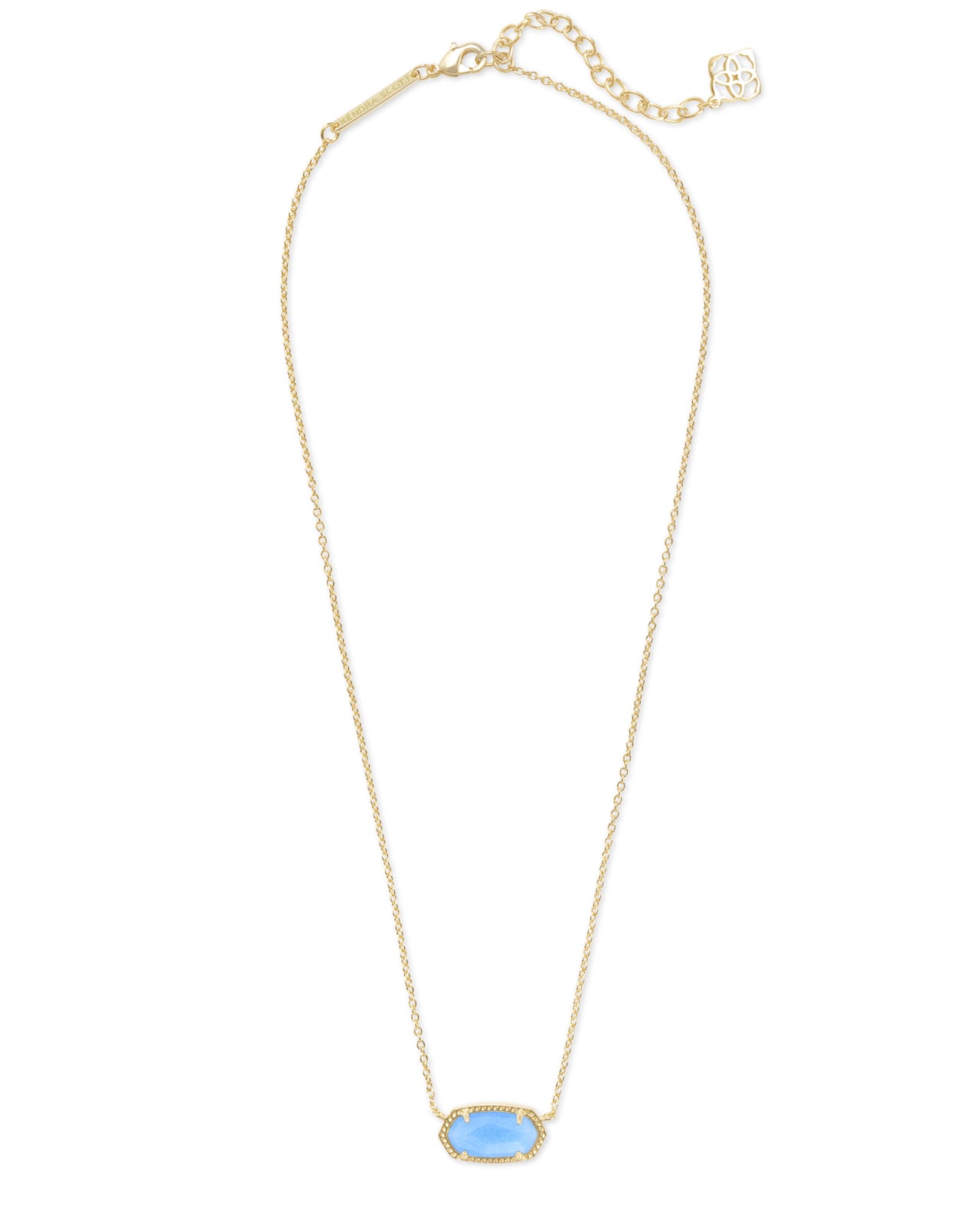 Kendra Scott Elisa Pendant Necklace in London Blue