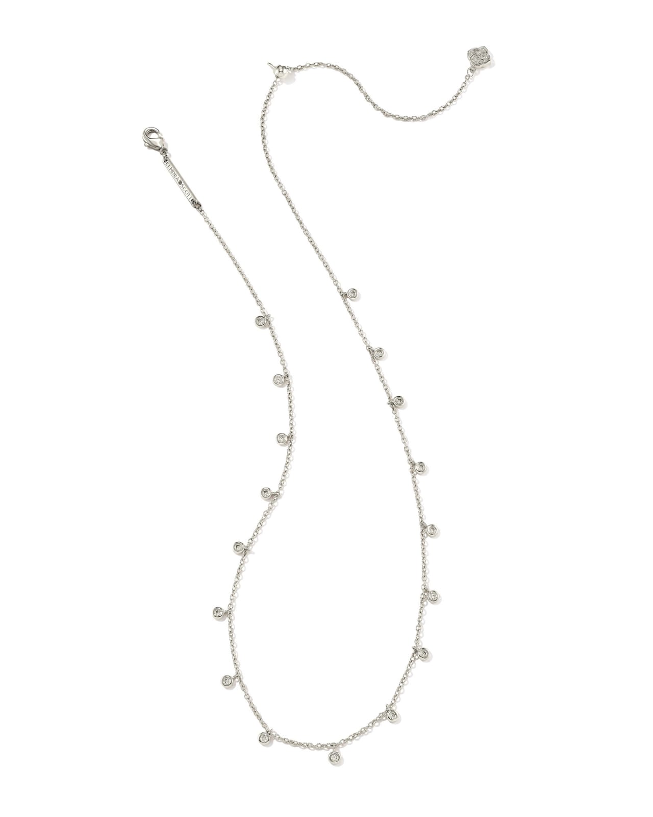 Amelia Chain Necklace in Silver image number 0