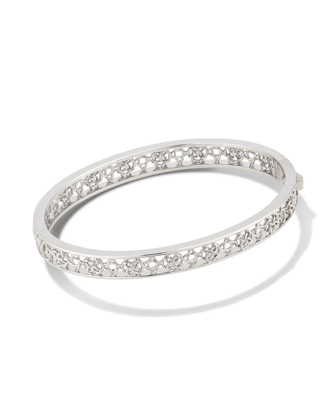 Kelly Bangle Bracelet in Silver image number 0