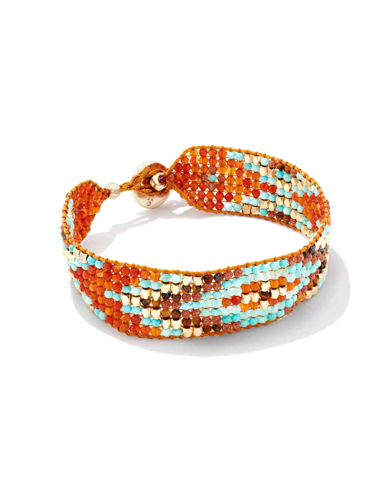 Everlyne Red Cord Friendship Bracelet in Red Illusion