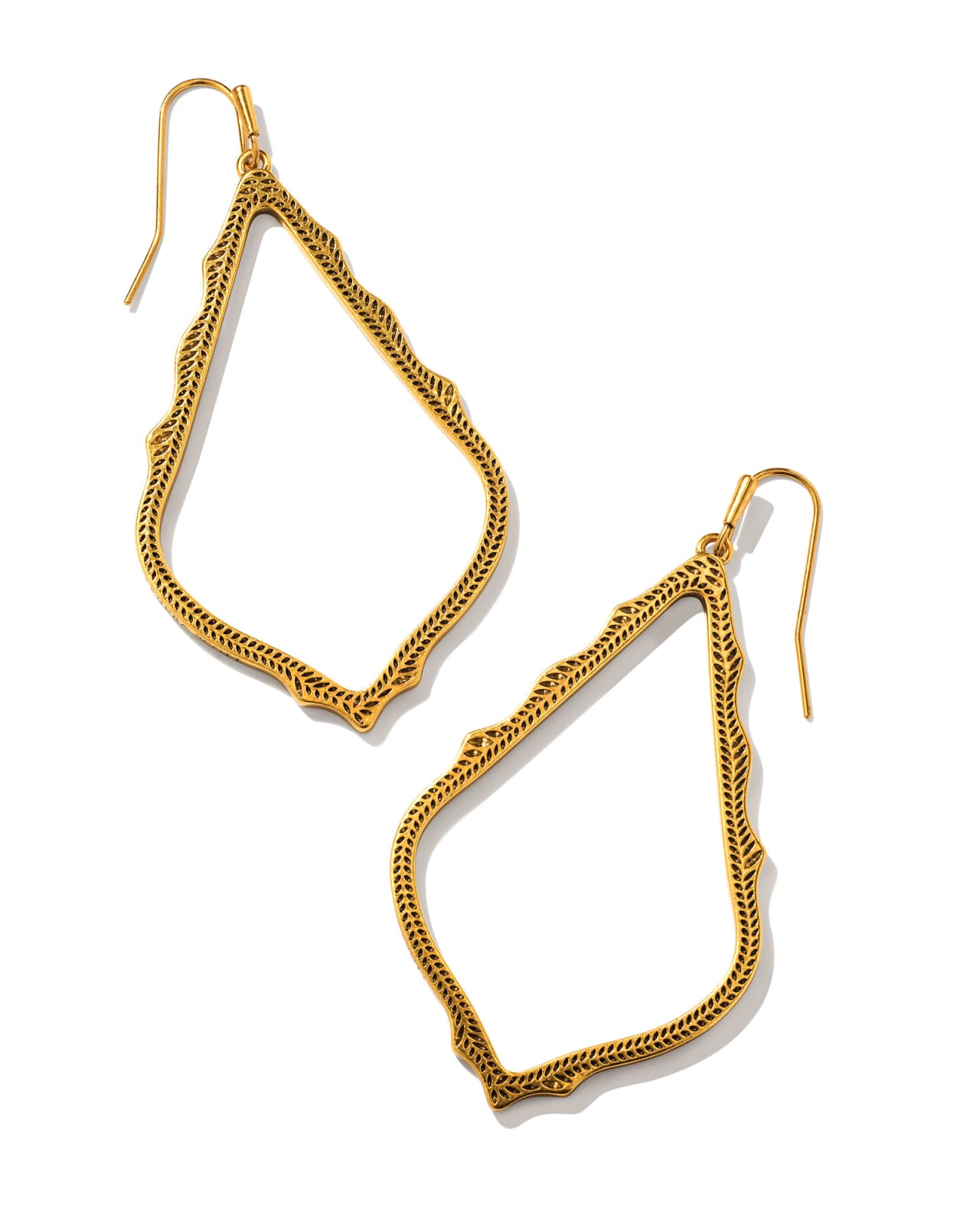 Sophee Drop Earrings in Vintage Gold image number 0