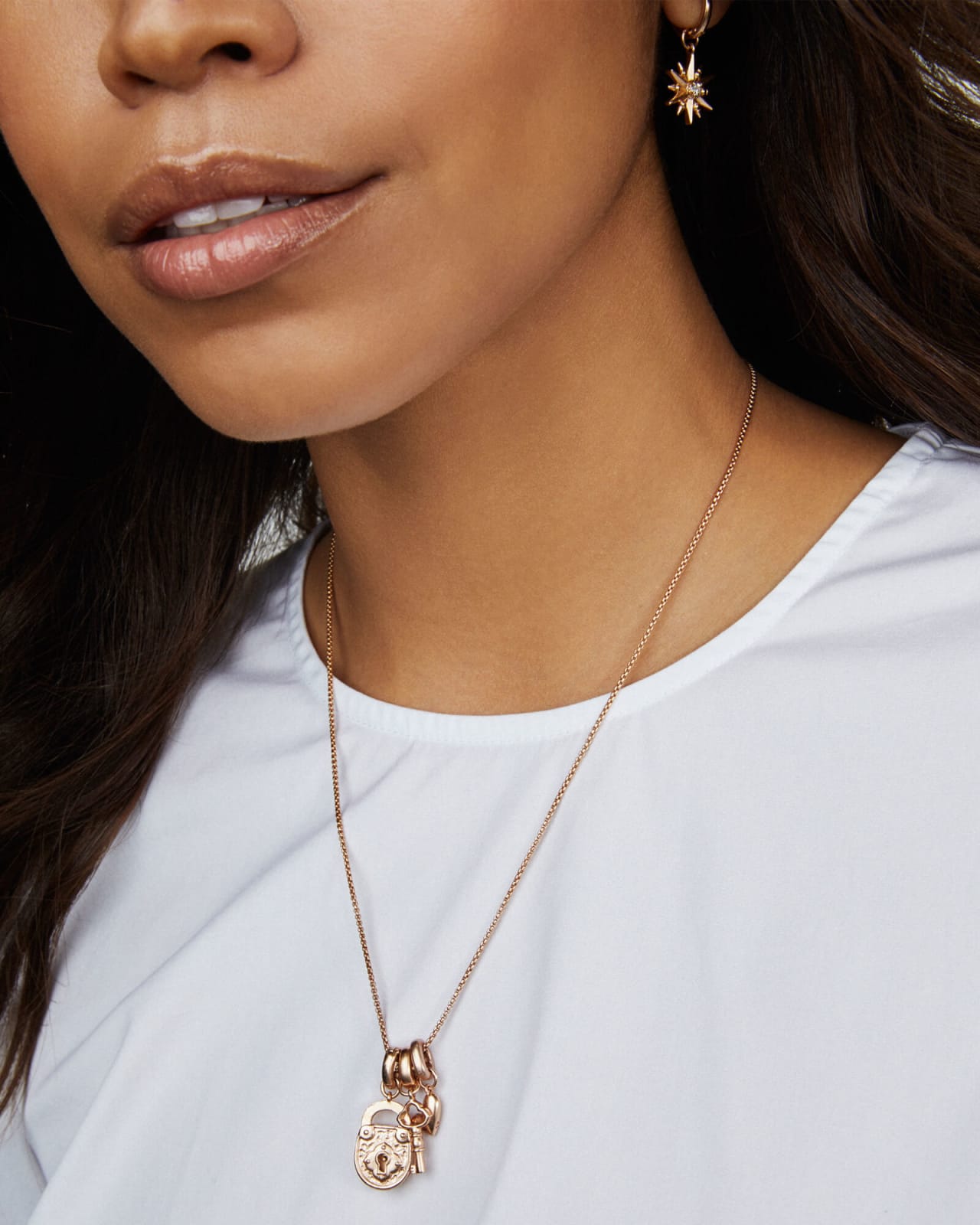 Key to My Heart Necklace Gold