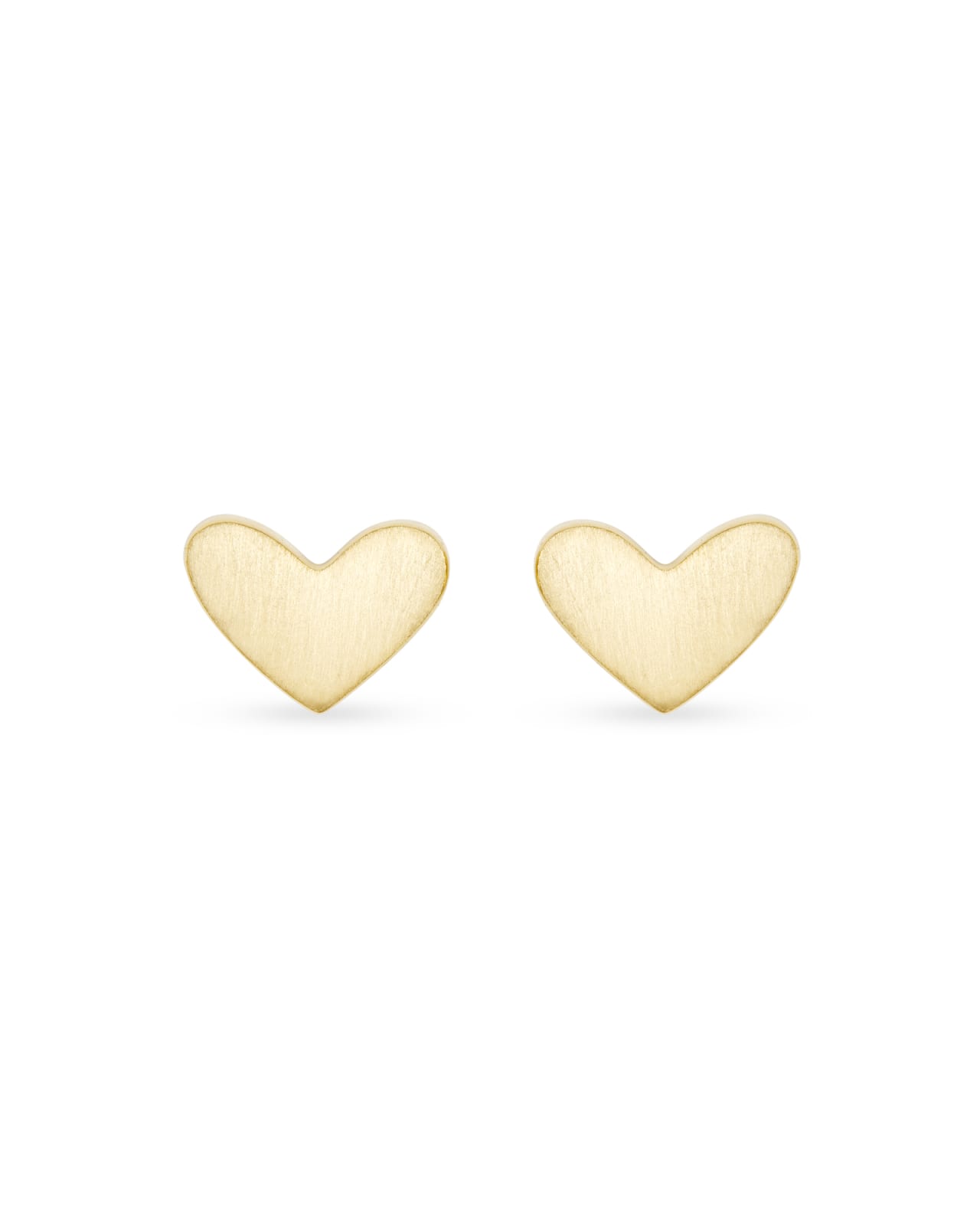 Kendra Scott Ari Heart Hoop Earrings in 18k Yellow Gold Vermeil