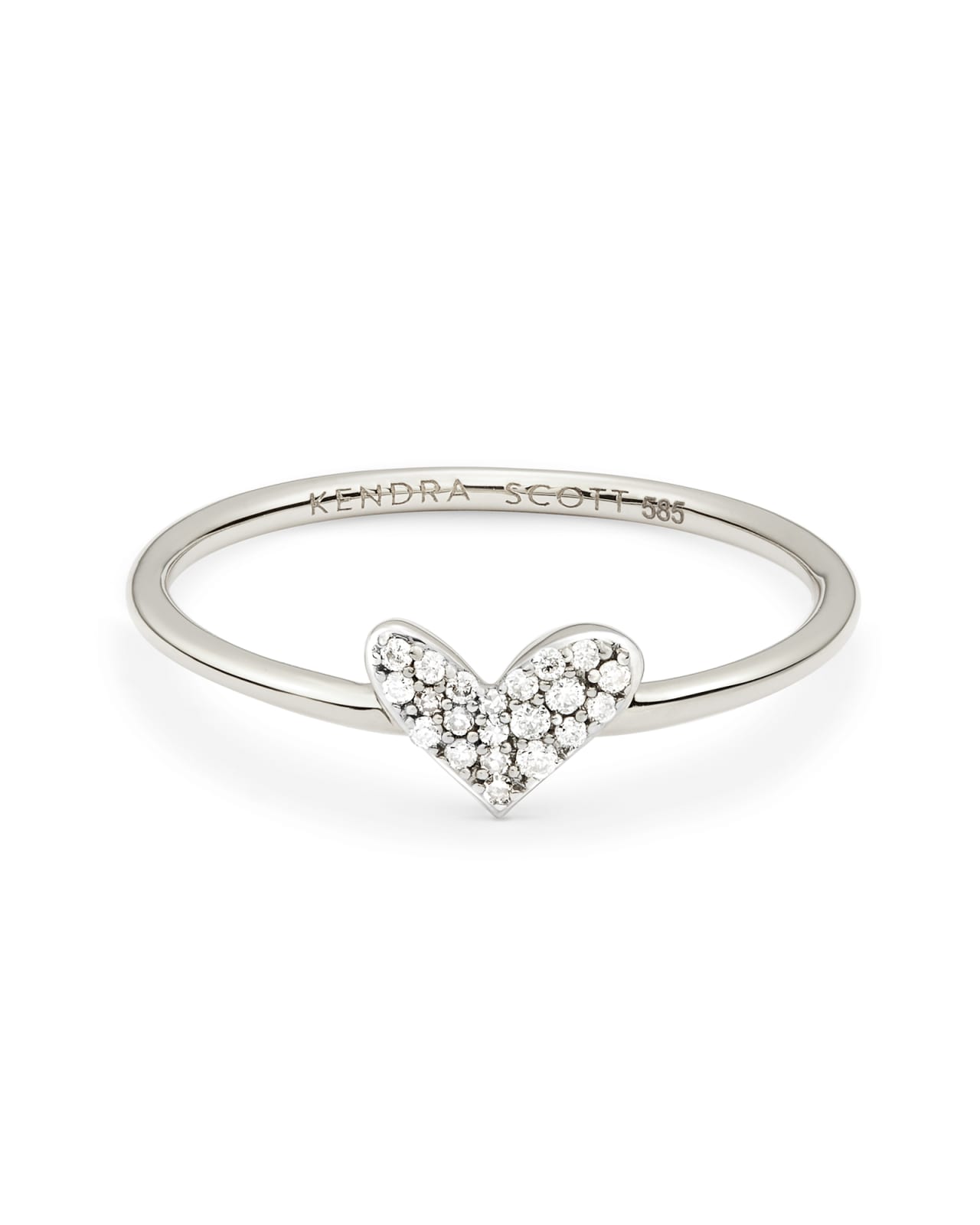 Diamond Heart Ring