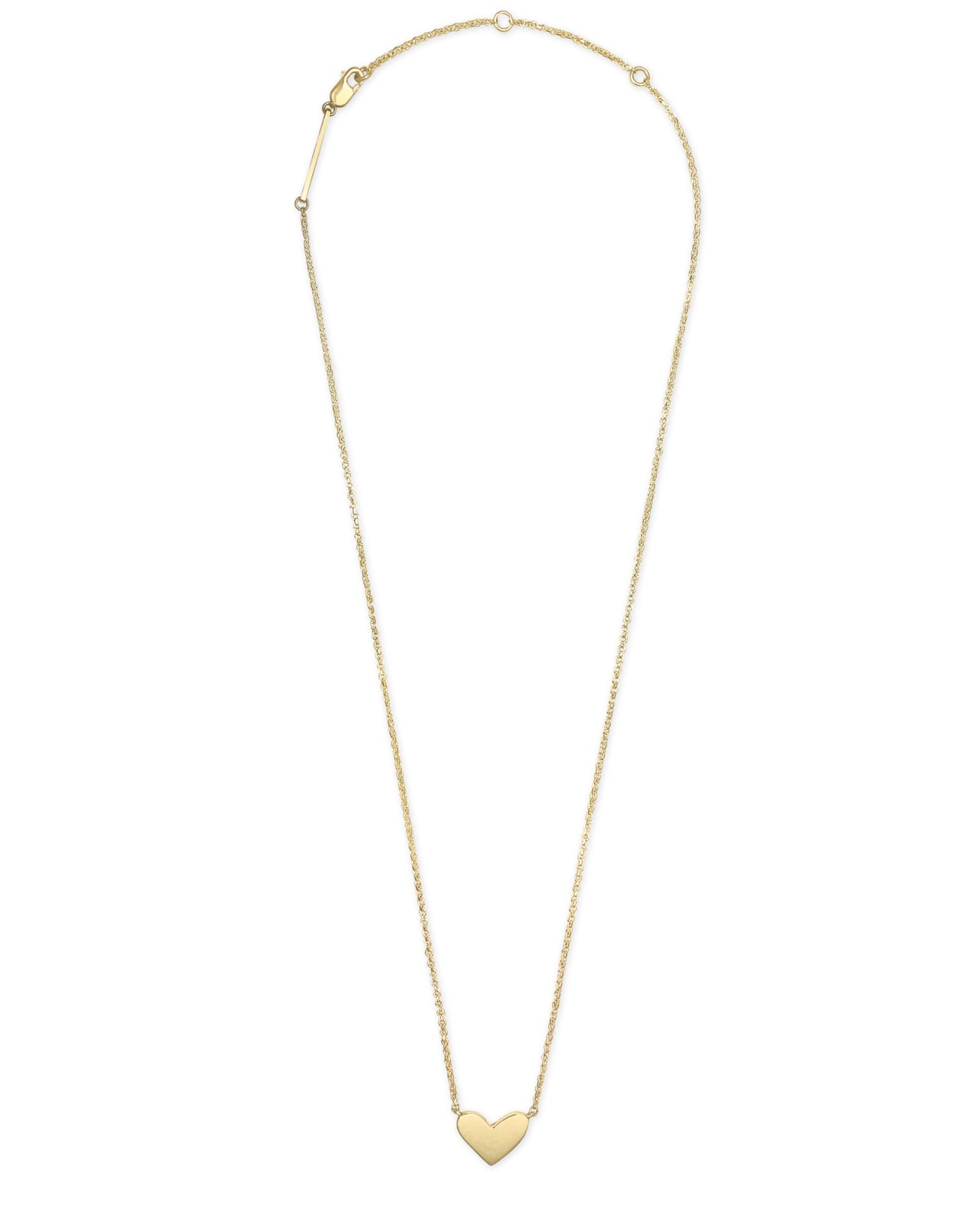 Kendra Scott Ari Heart Hoop Earrings in 18k Yellow Gold Vermeil