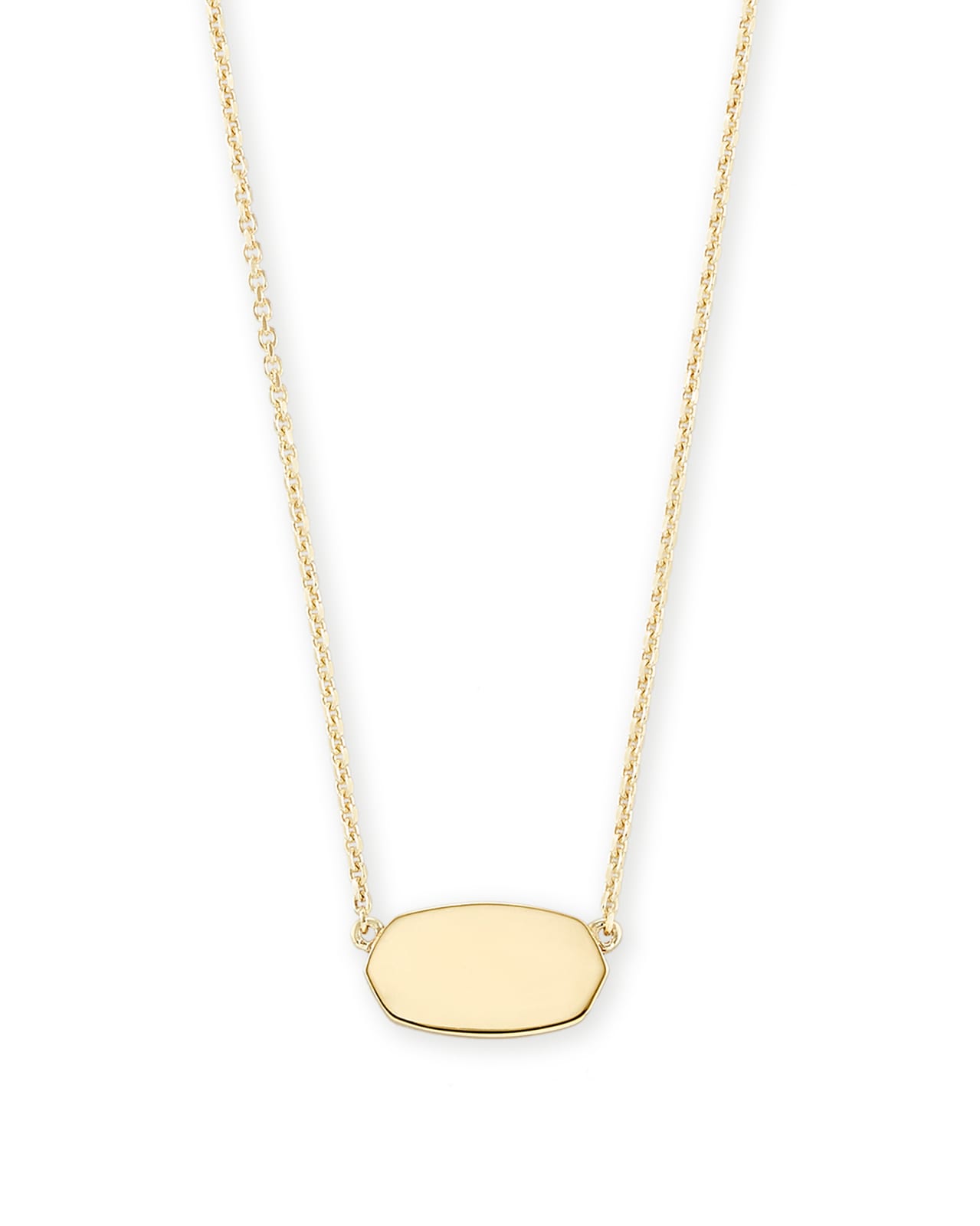 Elisa Pendant Necklace in 18k Gold Vermeil image number 0