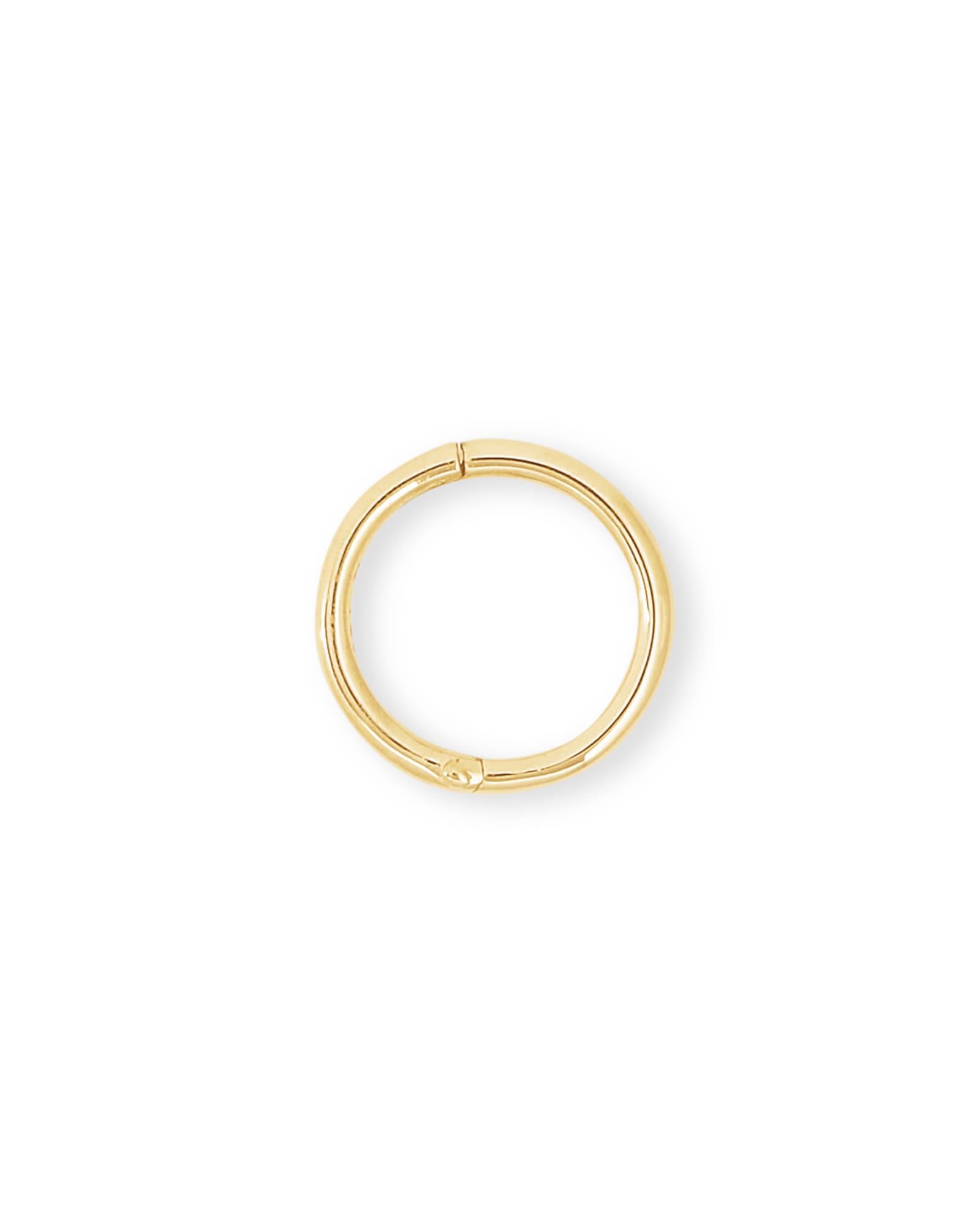 Keeley 10mm Single Huggie Earring in 18k Yellow Gold Vermeil