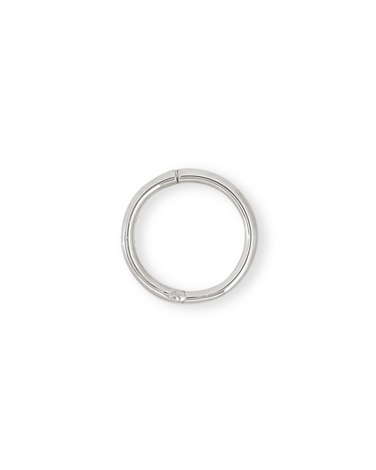 Keeley Hoop Earrings in Sterling Silver