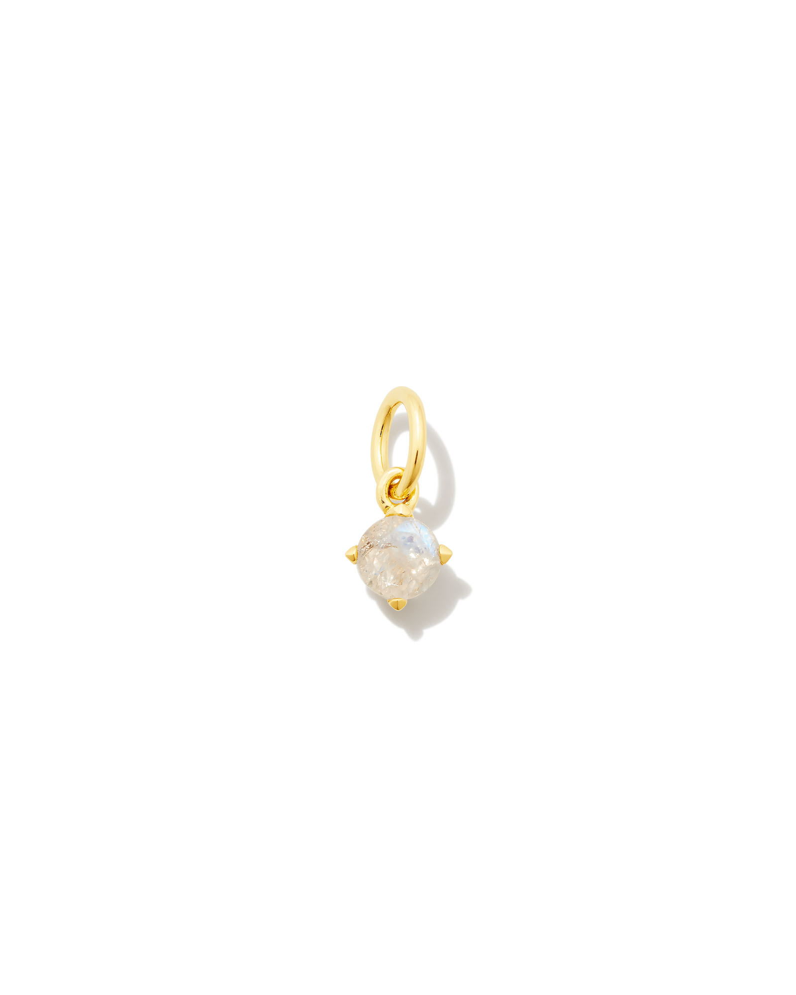 Blakely 18k Gold Vermeil Charm in Rainbow Moonstone