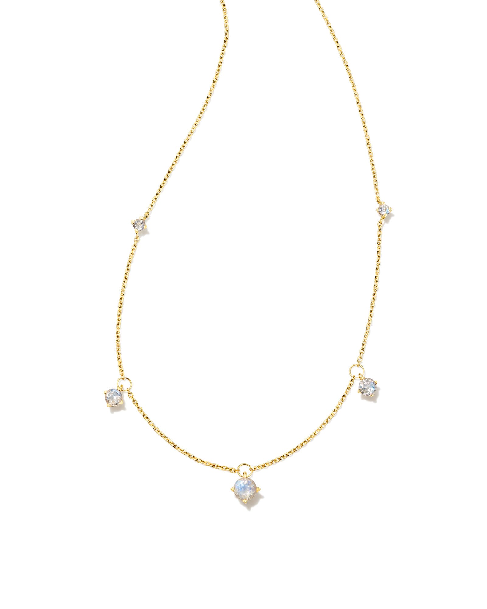 TRESOR CORD NECKLACE BLACK (18K GOLD VERMEIL)