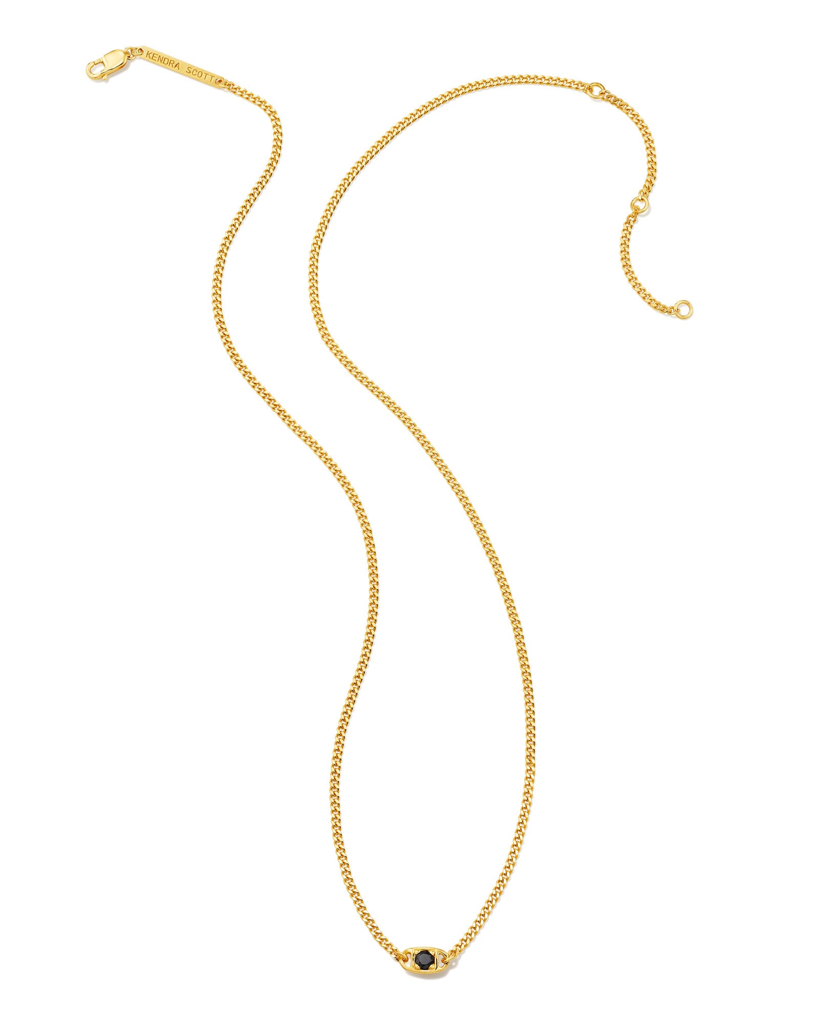 Elisa Curb Chain Necklace in 18k Gold Vermeil | Kendra Scott