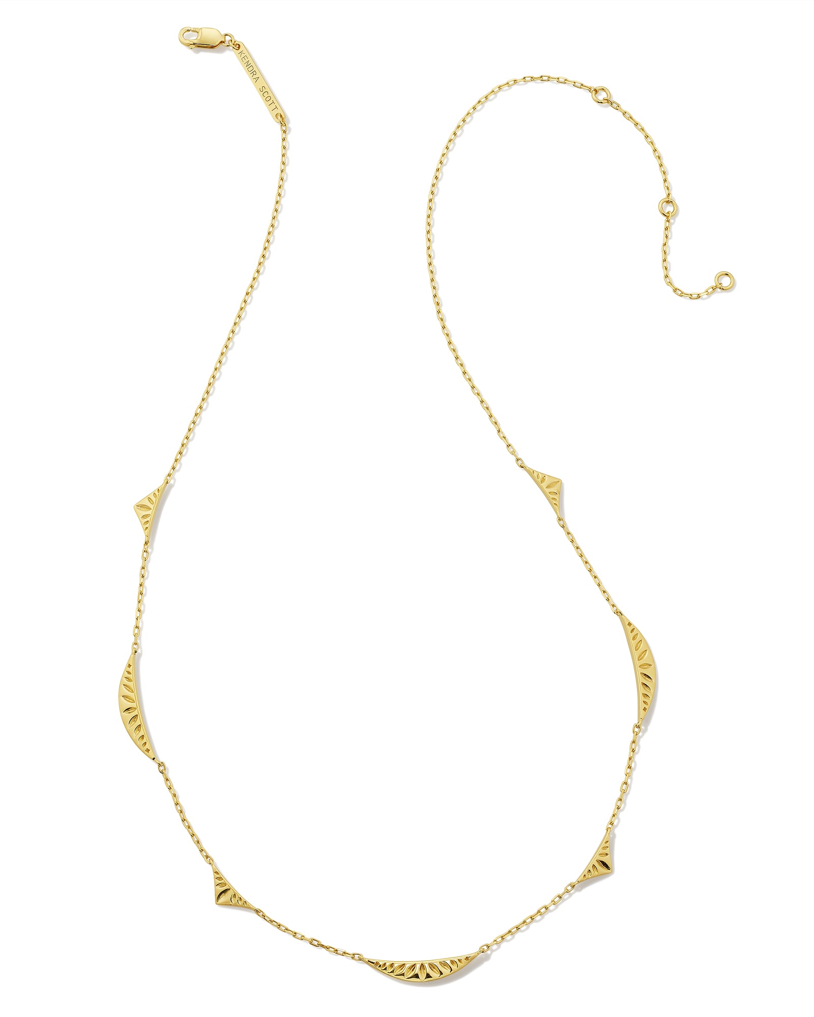 Sophee Strand Necklace in 18k Yellow Gold Vermeil