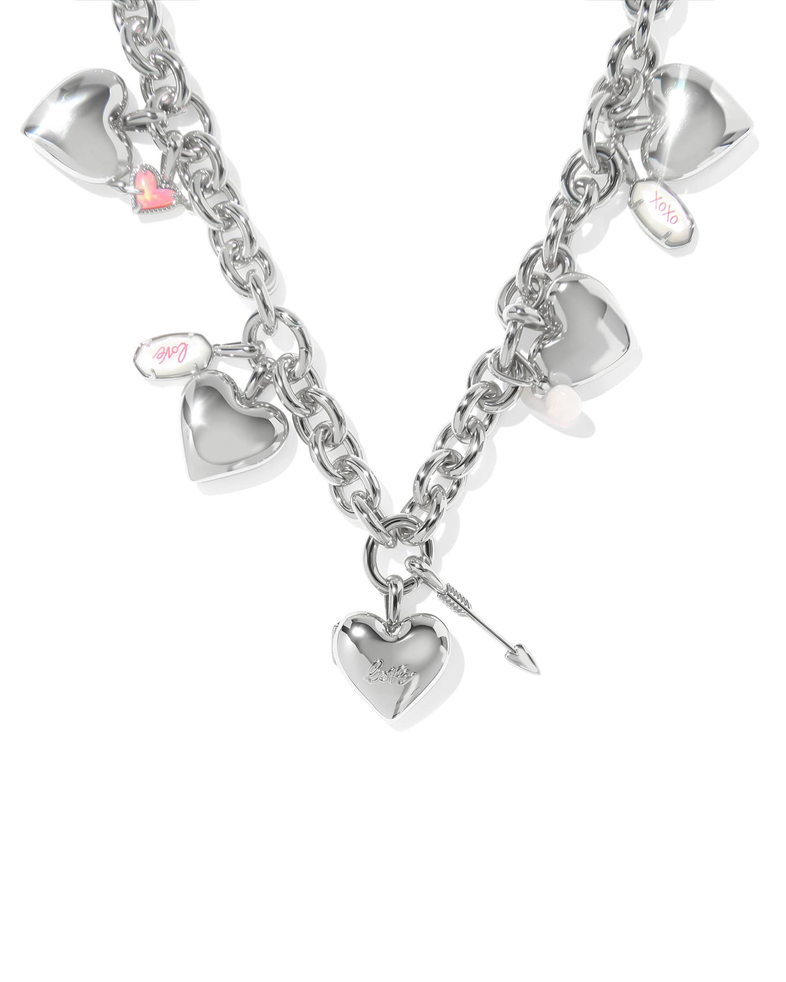 Fashionable Silver Pearl Necklaces