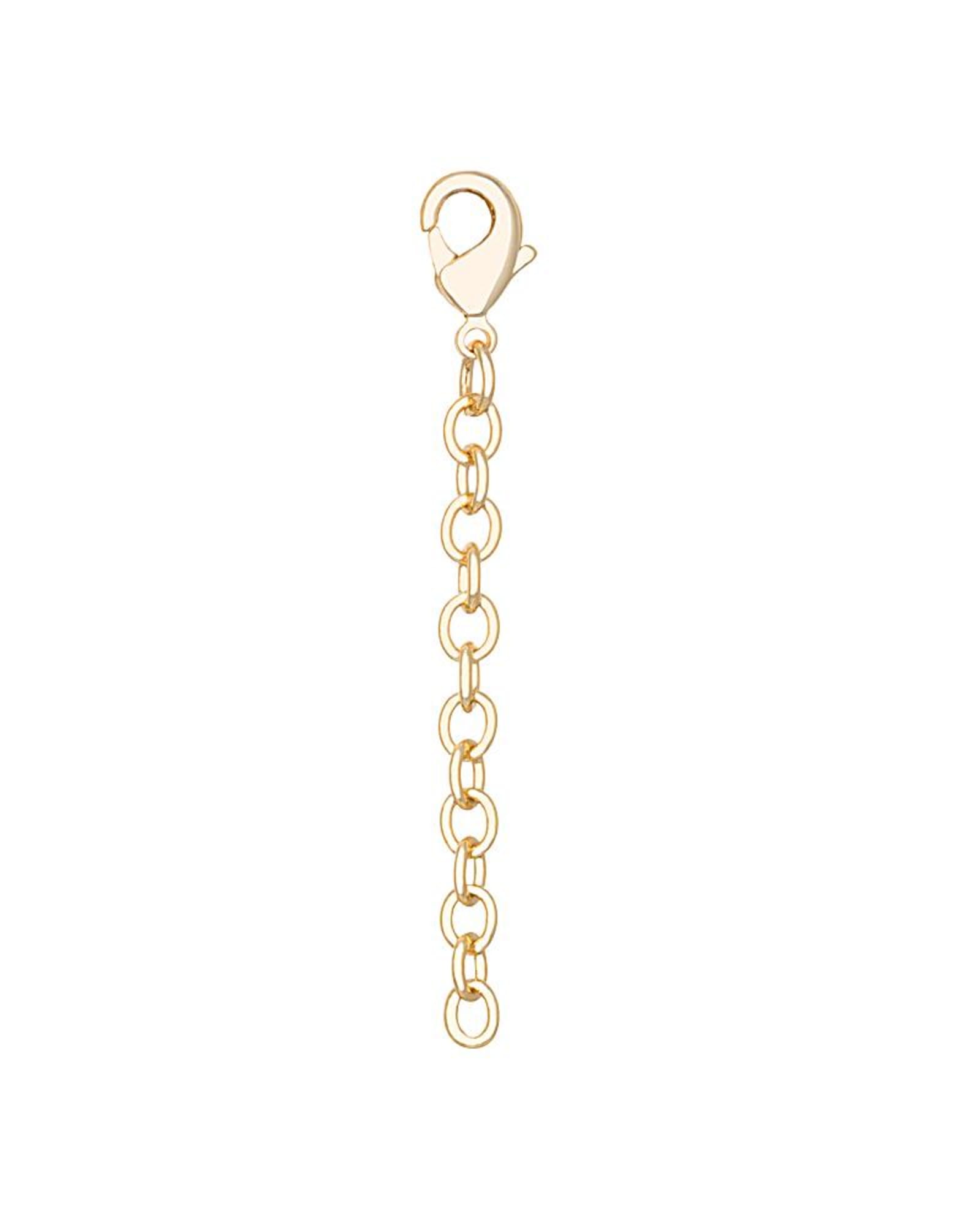 Necklace or Bracelet Extender in 14K Gold Plate, 14K Rose Gold
