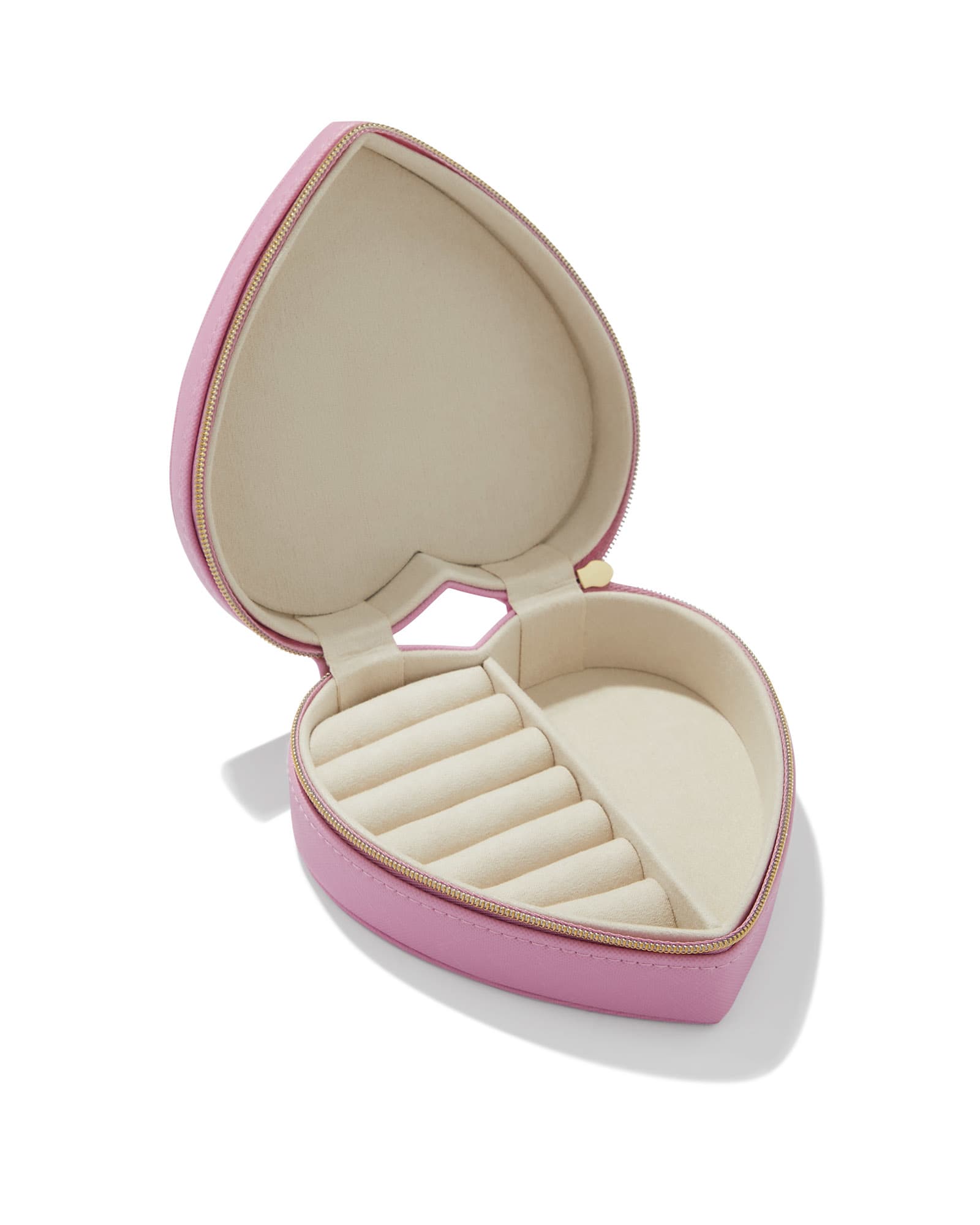 Heart Jewelry Case in Pink