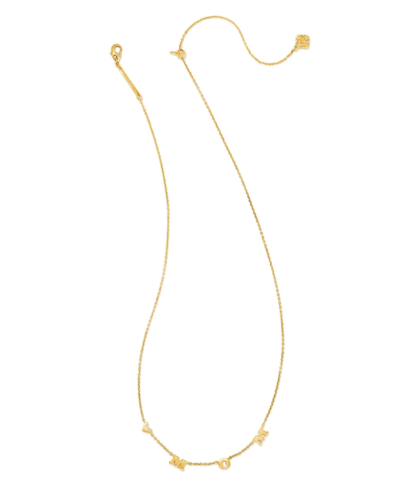 Mom Strand Necklace in Gold