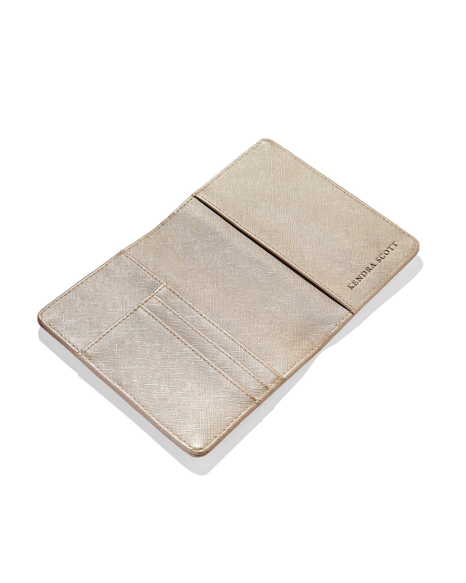 Passport Holder in Champagne