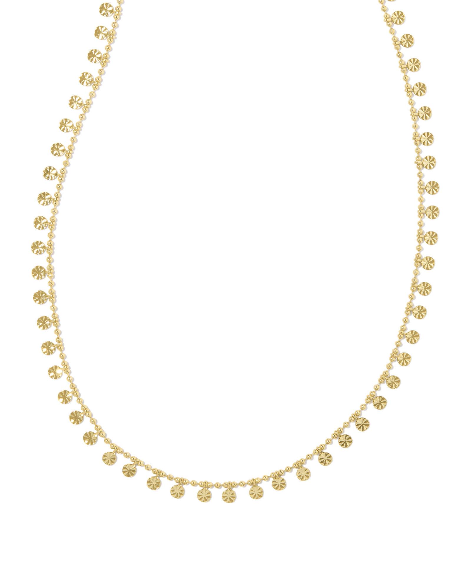 Ivy Chain Necklace in Gold