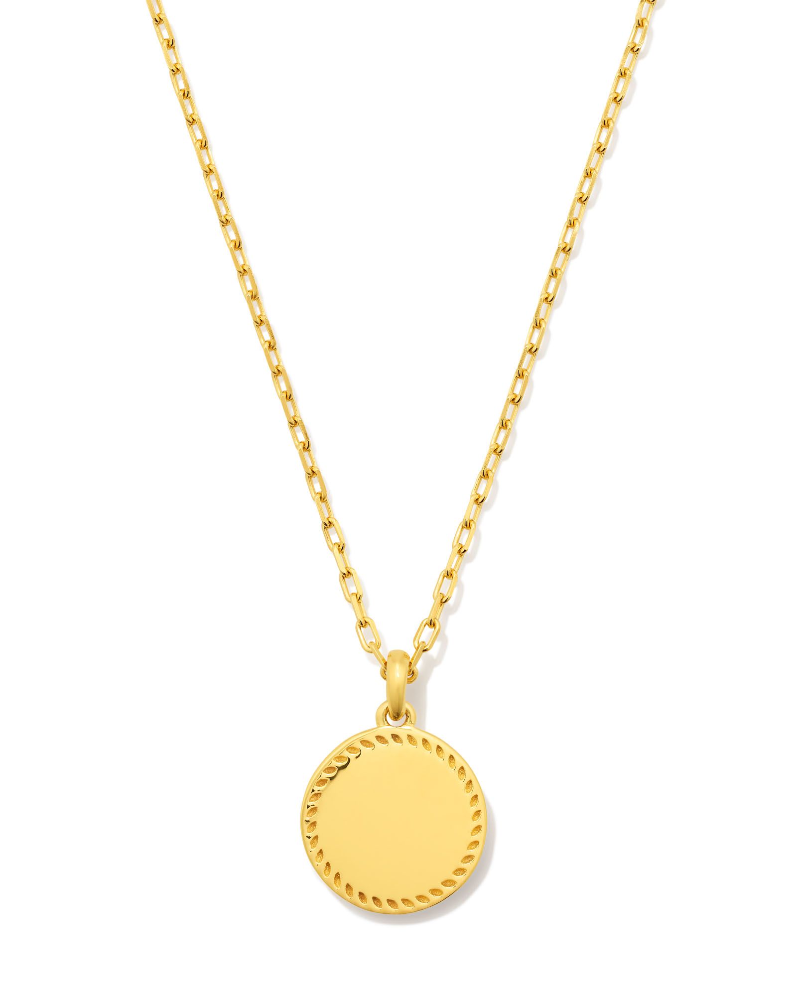 Small Aubree Pendant Necklace in 18k Gold Vermeil