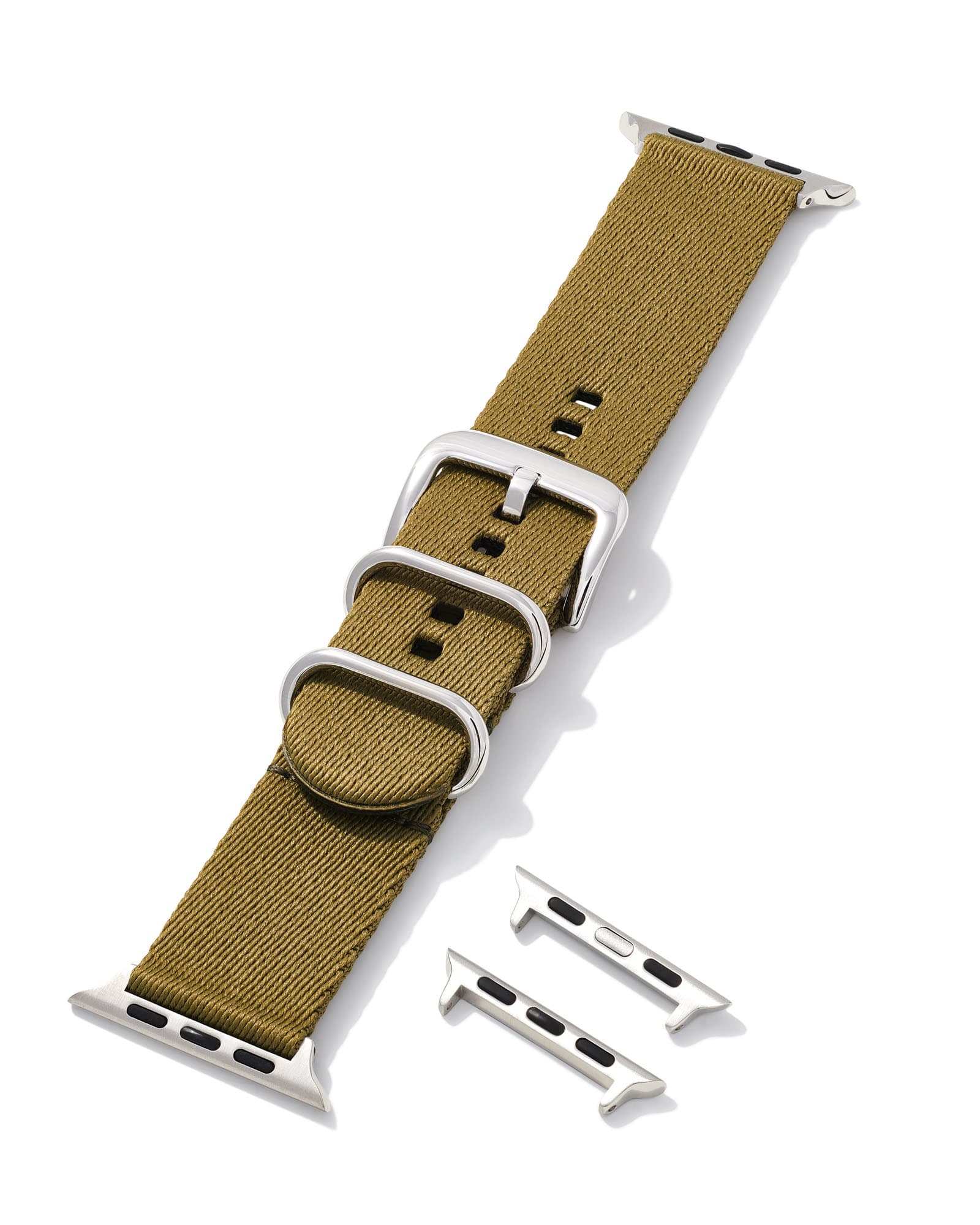 Kenneth Nylon Watch Band in Olive