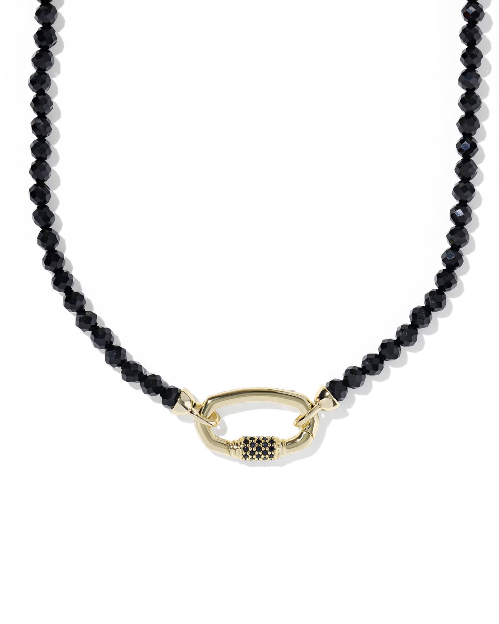 Emery Gold Beaded Strand Necklace