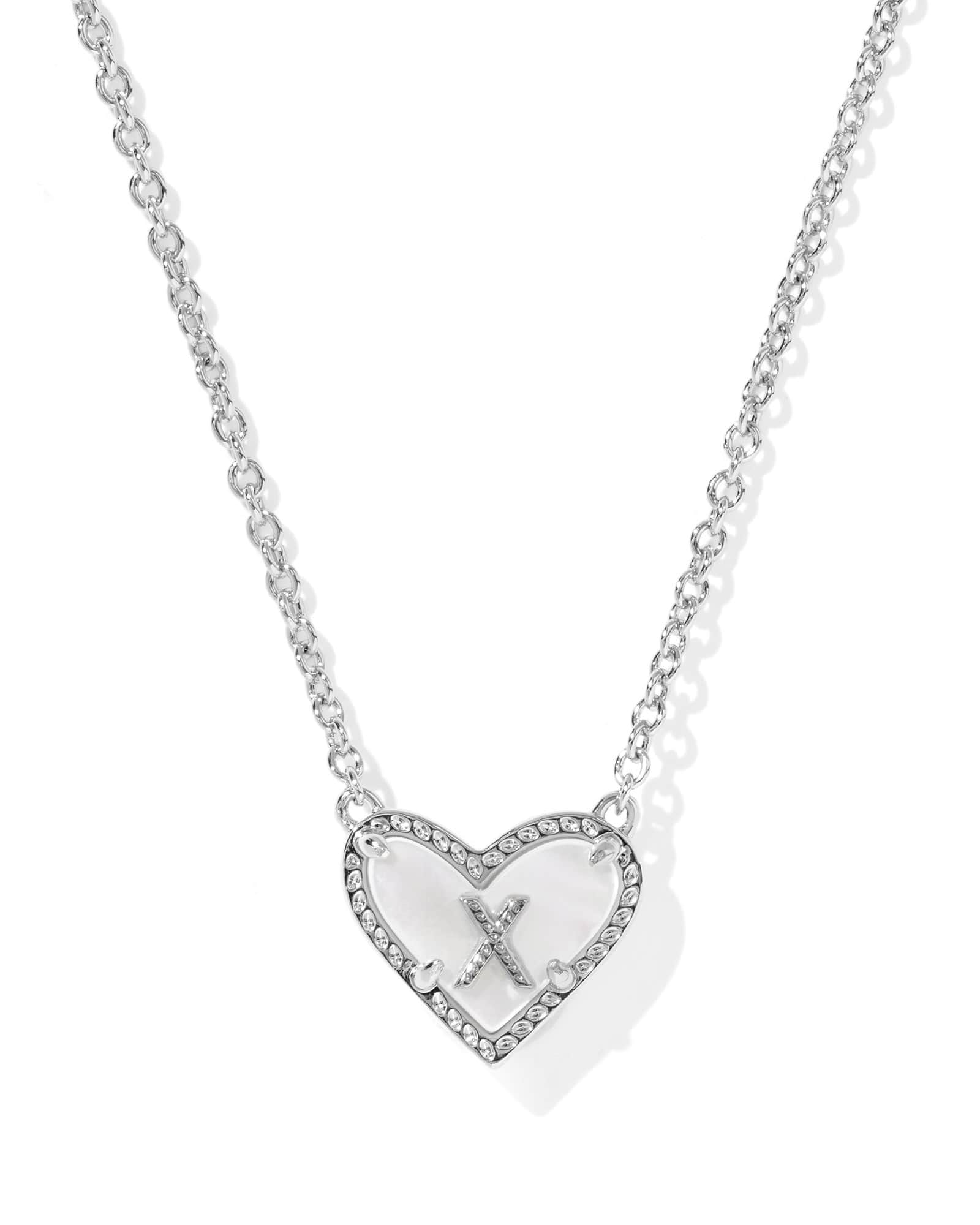 Unique Diamond Letter X Necklaces