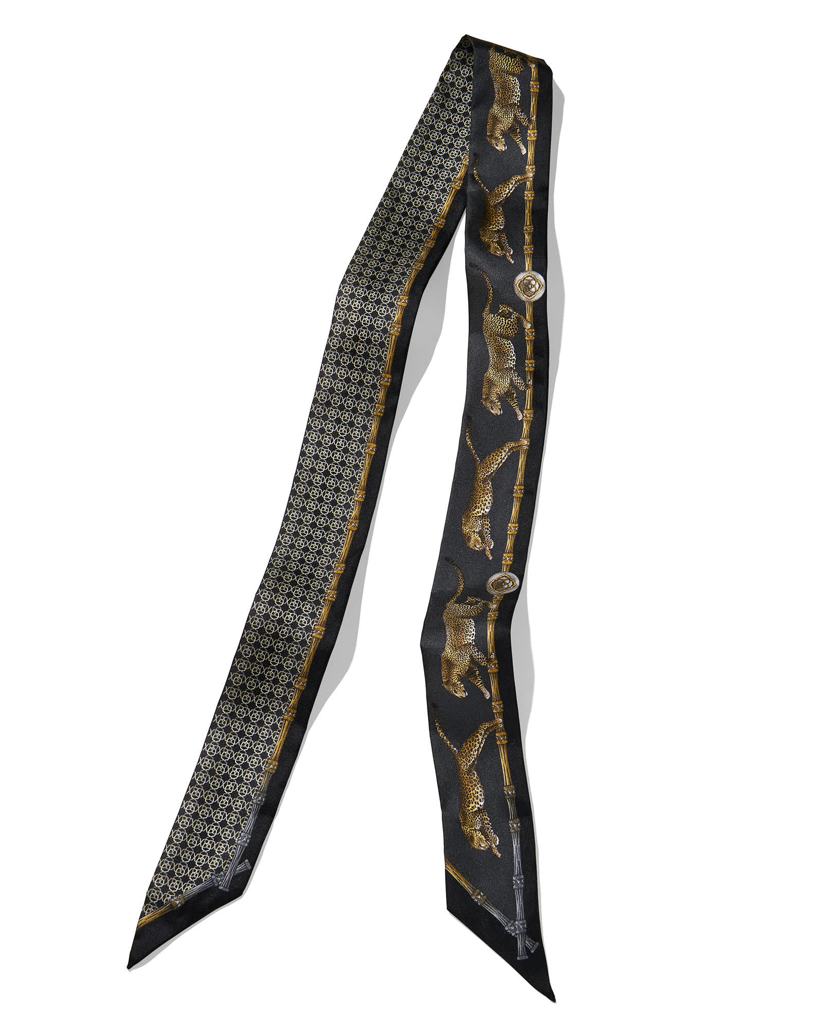 小物 \"Multi Coloured Scarf / BLACK\" African print Winter scarf for Adults Unisex - Multicolor