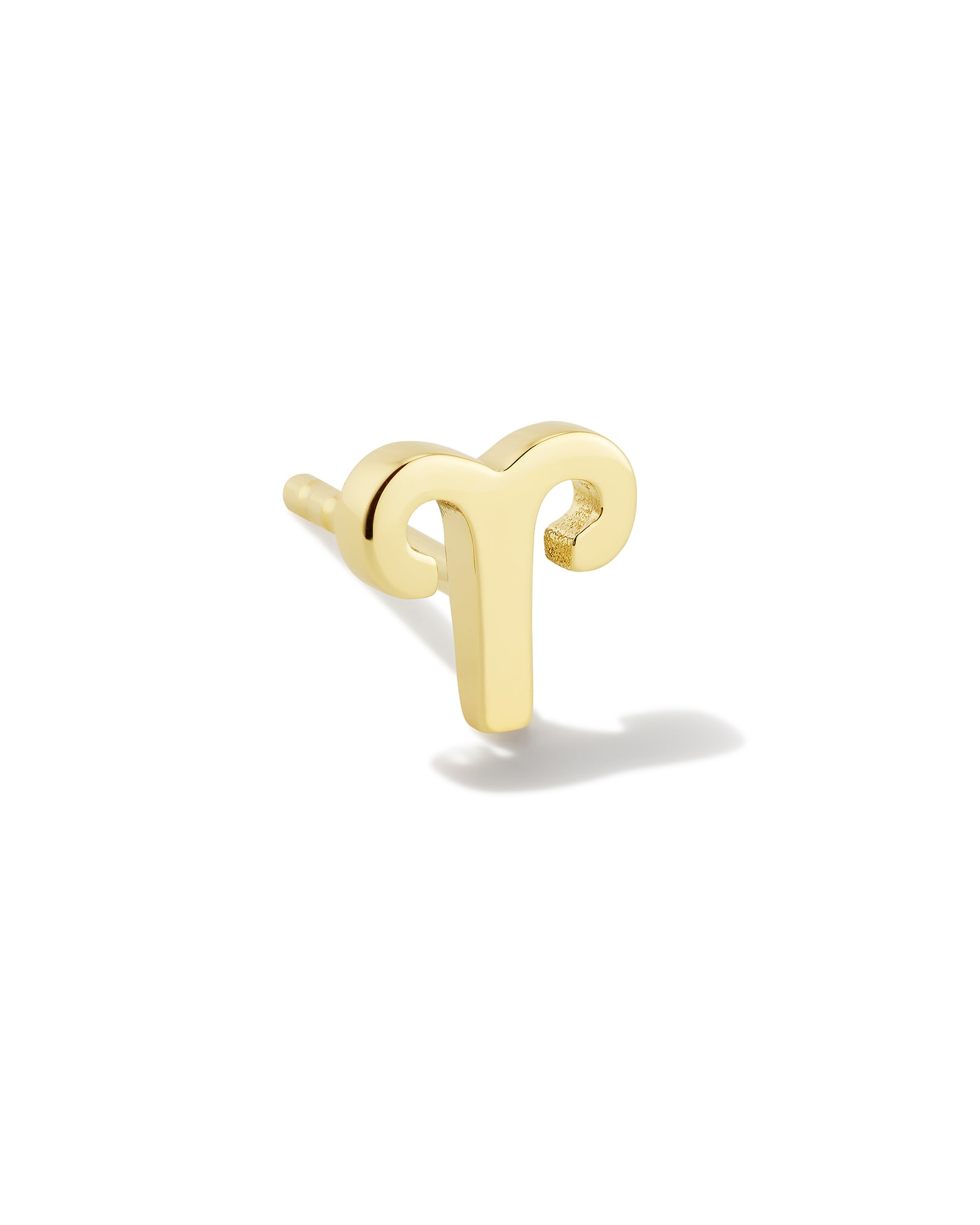 Aries Single Stud Earring in 18k Gold Vermeil