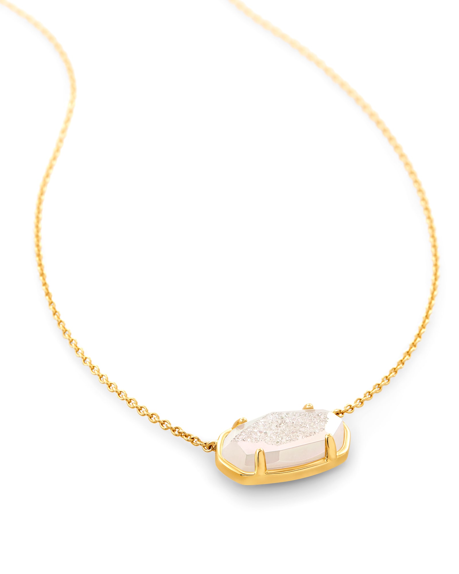 Kendra Scott Dira Pendant Necklace in 18K Gold Vermeil - Rhinestone Angel