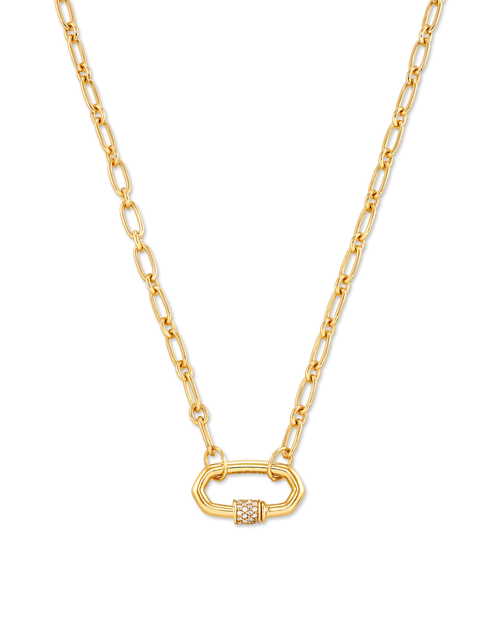 18K Gold Vermeil Long Jade Boule Necklace