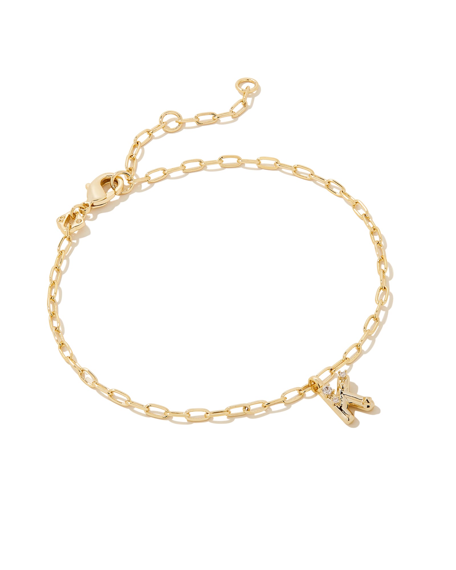 Letter K Bracelet in 18K Gold Plated – Golden NYC