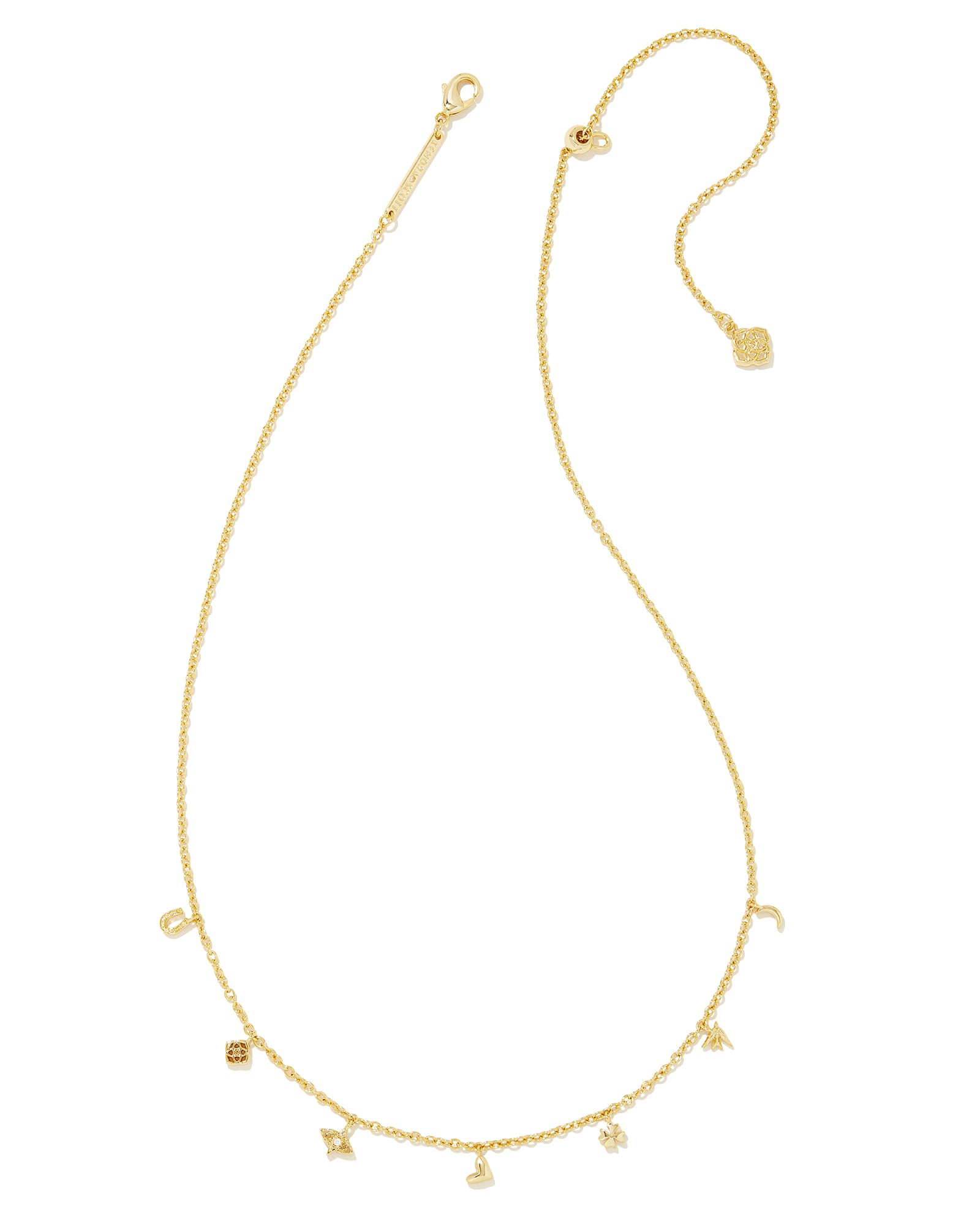 Beatrix Strand Necklace in Gold