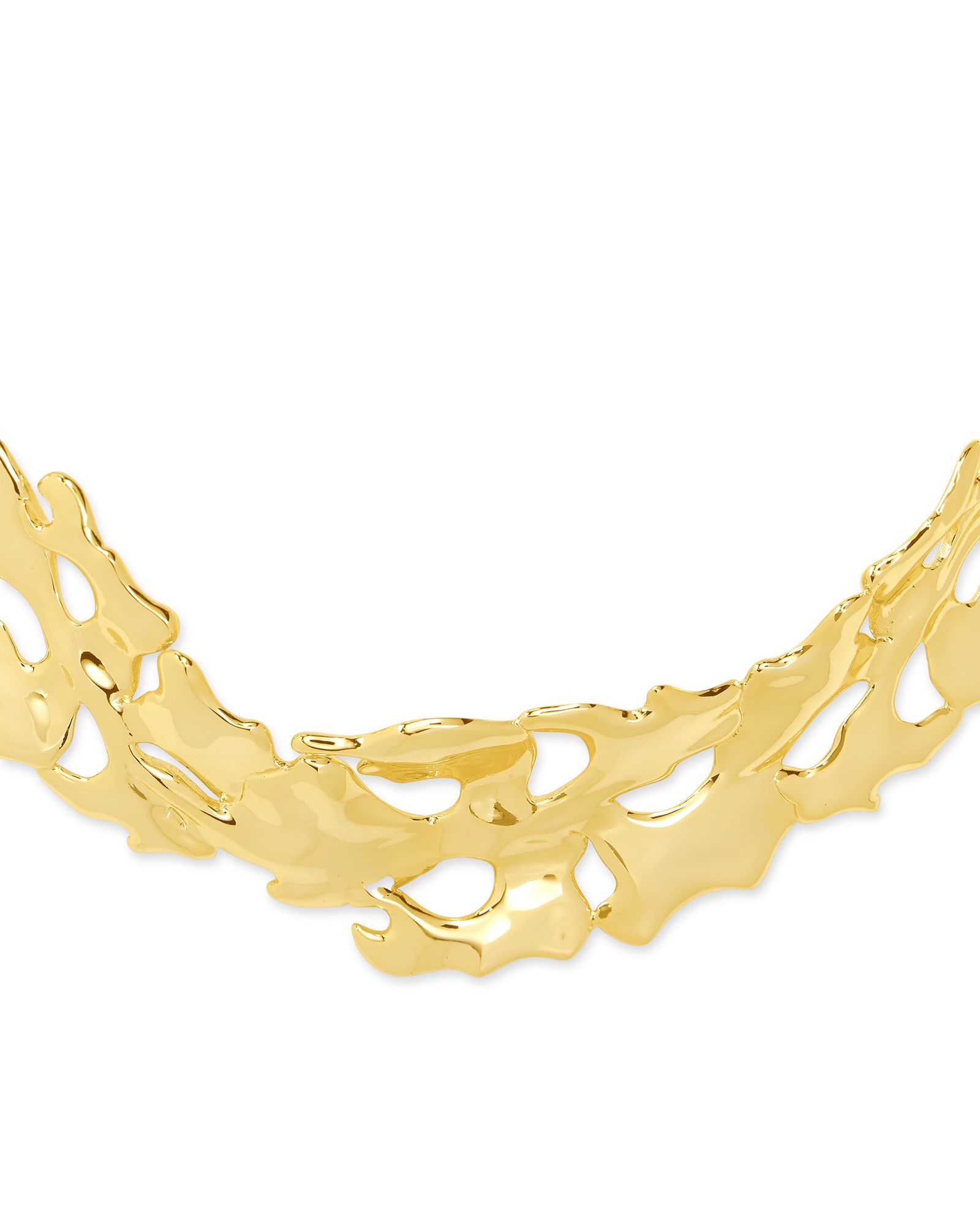 Savannah Collar Necklace in Gold