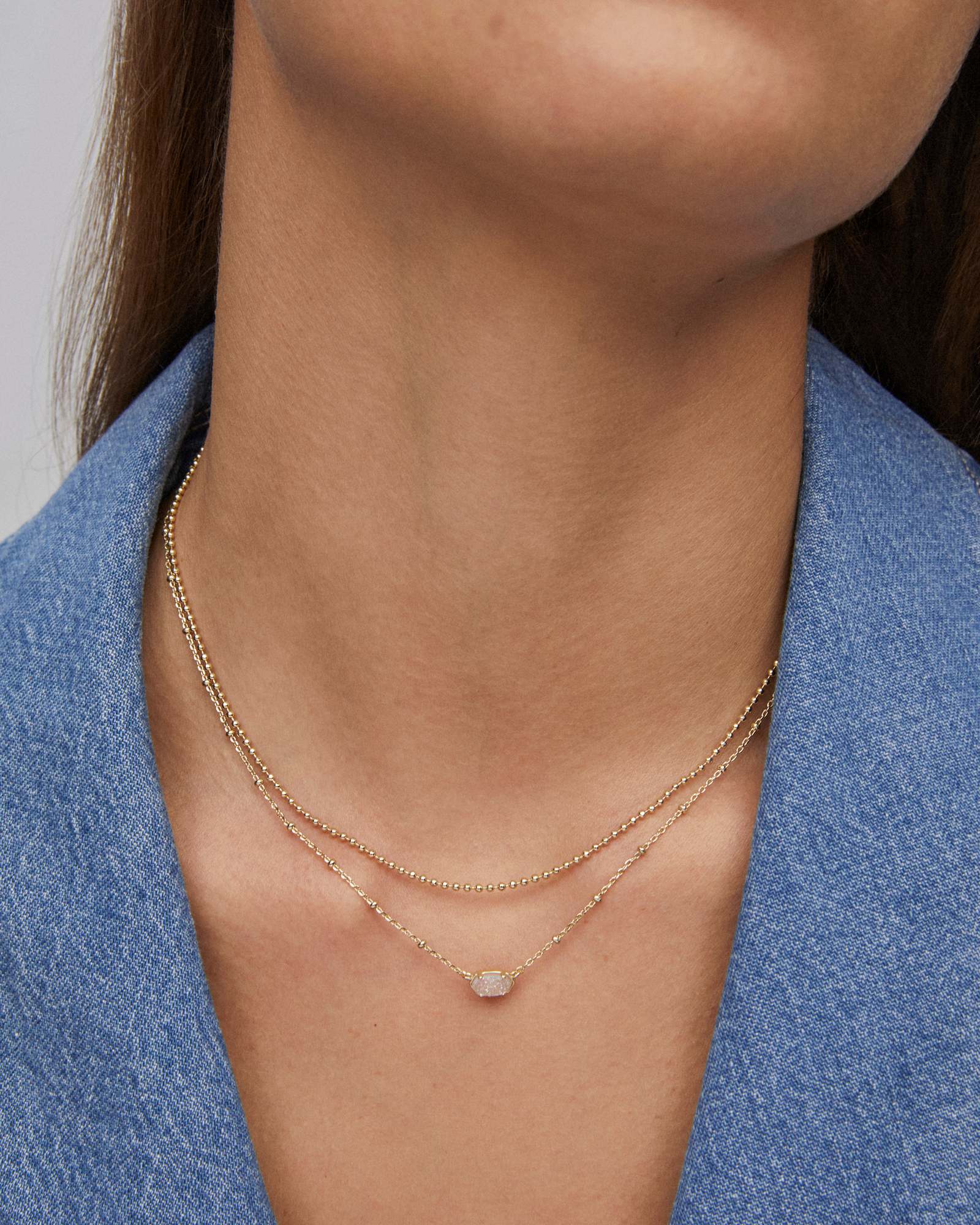 Crystal Multi Strand Necklace Crystal Multi Strand Necklace
