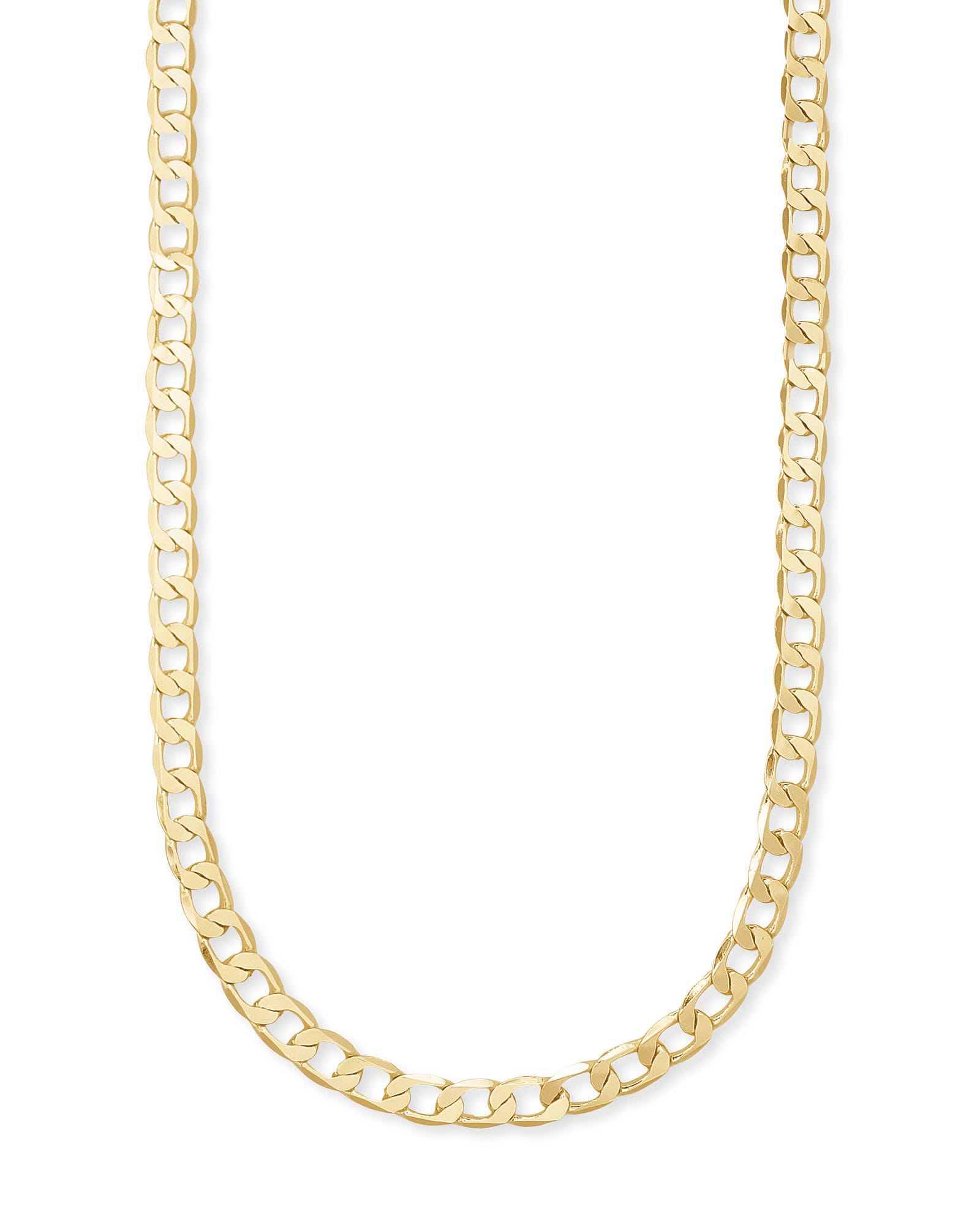 Ronnie Link Chain Necklace in Gold