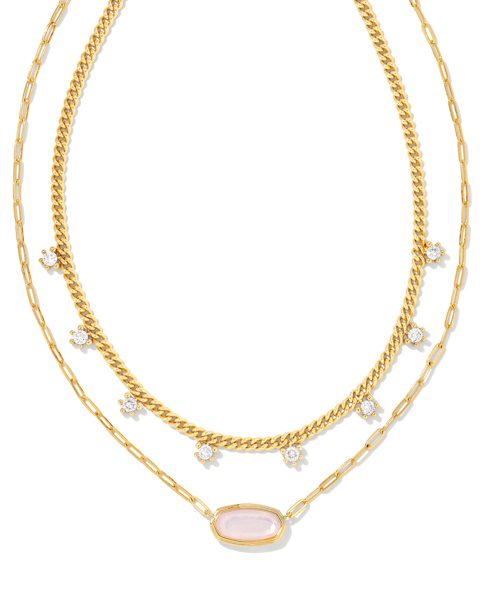 Kendra SCOTT Framed Elisa Multi Strand Necklace