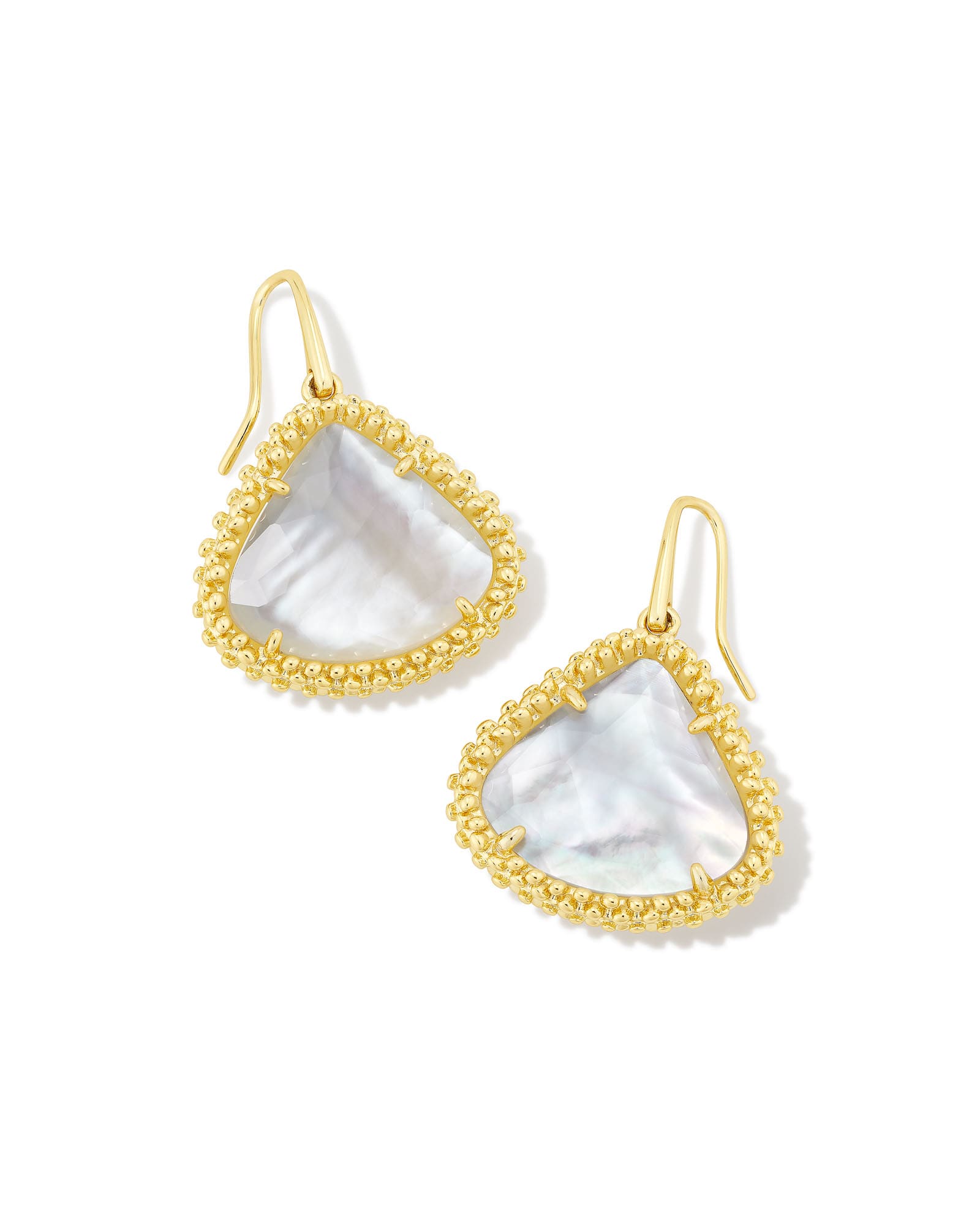 Kendra Scott'Signature' Alex Gold plated Ivory Mother-of-Pearl