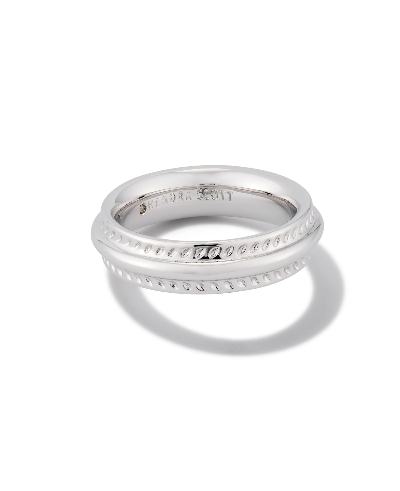 Pavé Monogram Ring