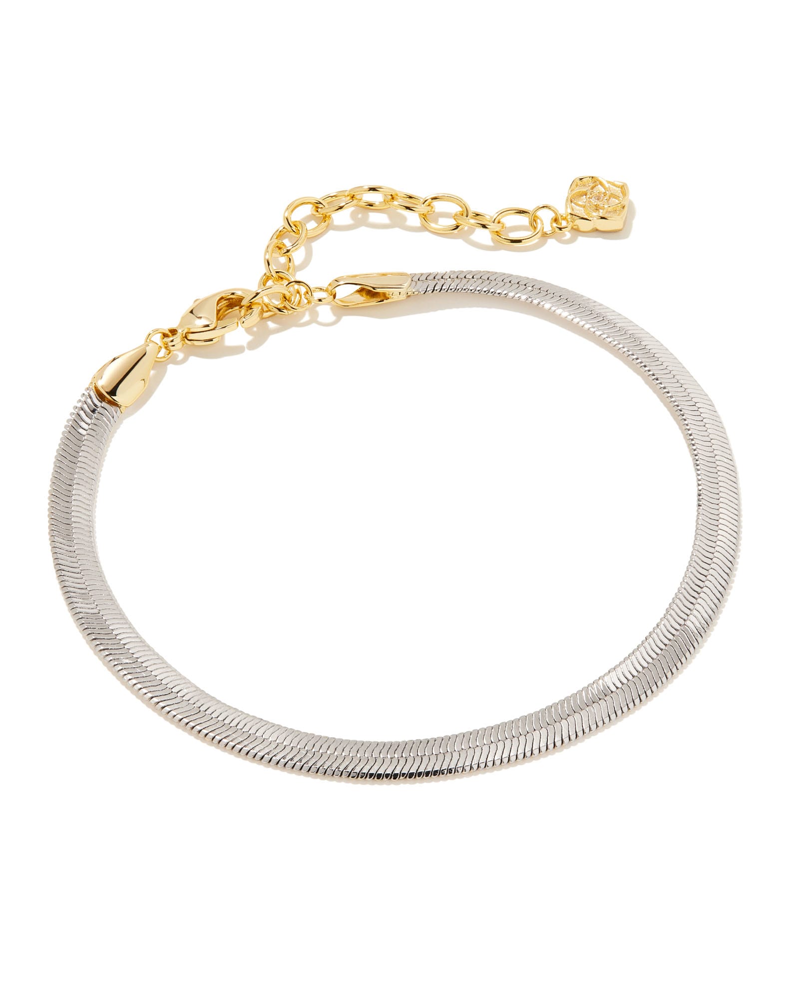 Kassie Reversible Link and Chain Bracelet in Mixed Metal | Kendra