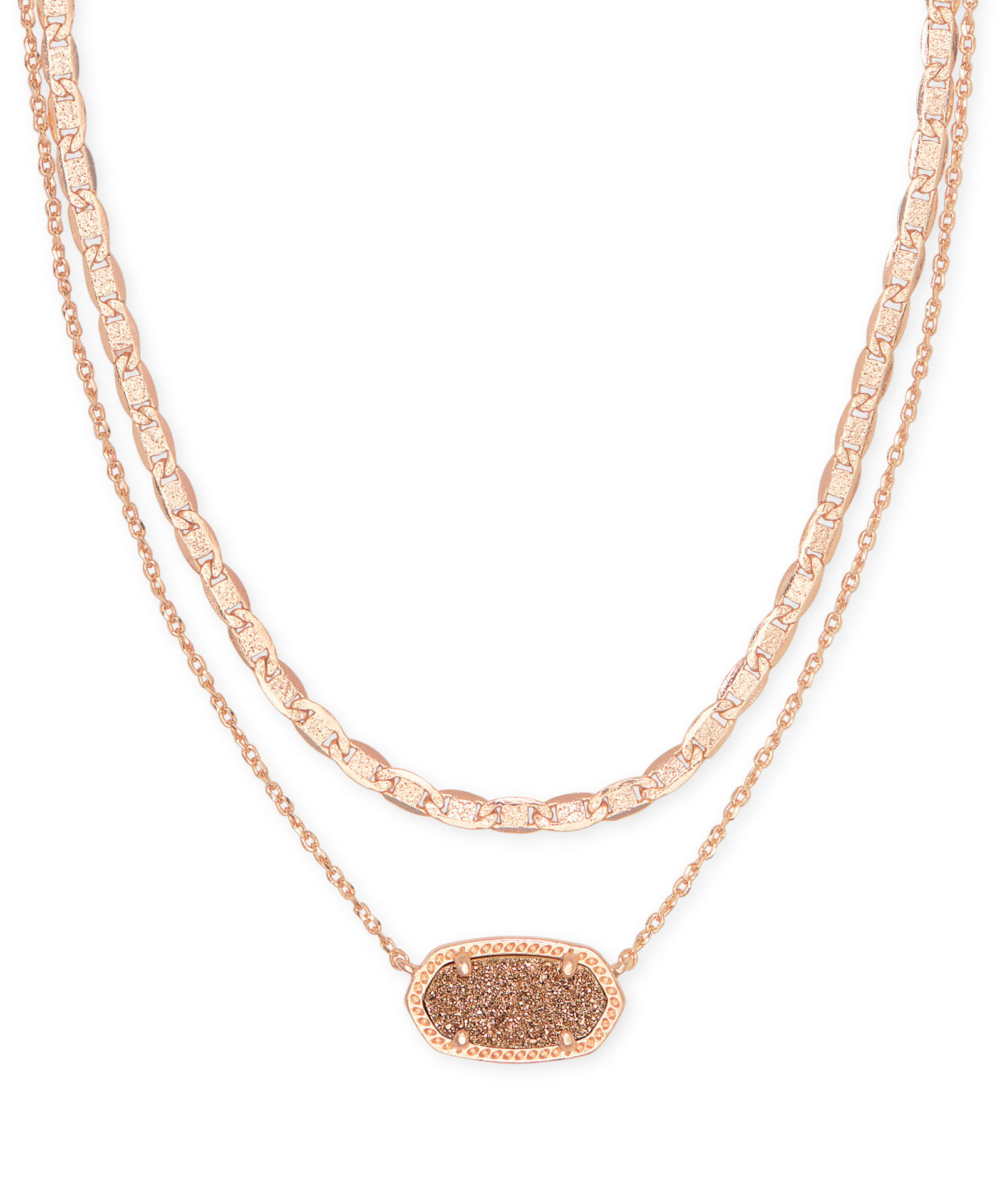 Louis Vuitton Collier Chaine Vegas Multistrand Necklace - Brass Chain,  Necklaces - LOU742359