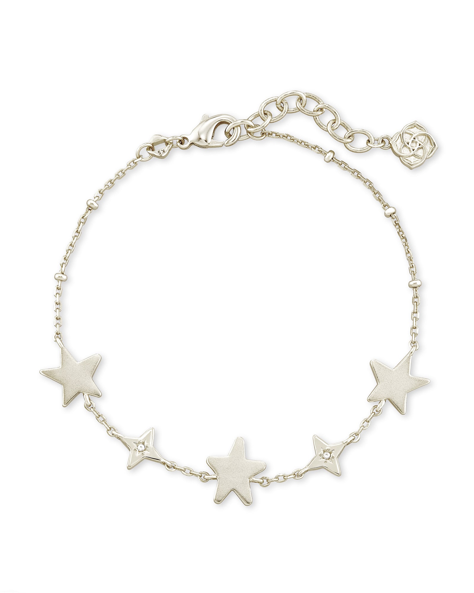 Jae Star Delicate Chain Bracelet in Silver