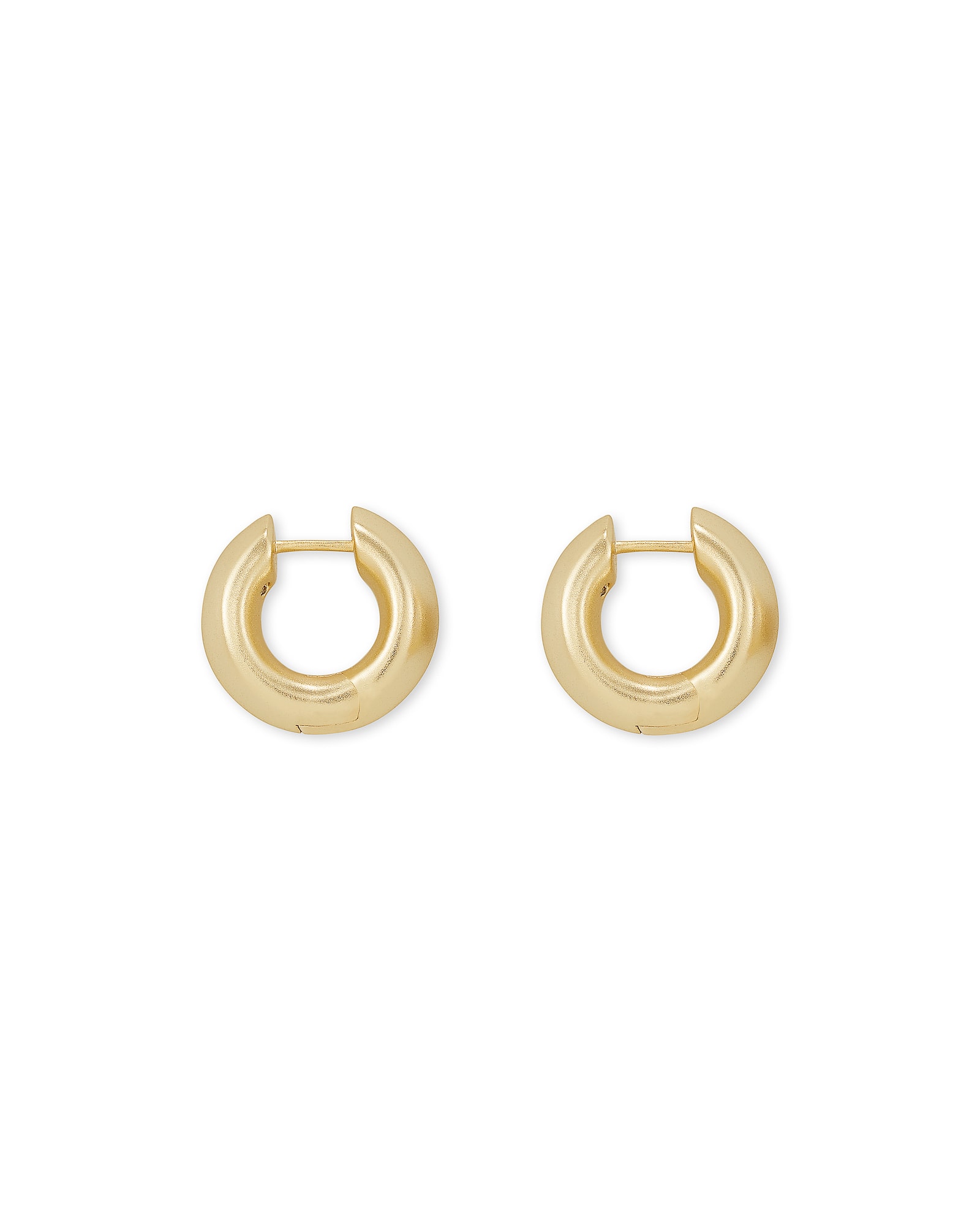 Mikki Huggie Earrings in Gold