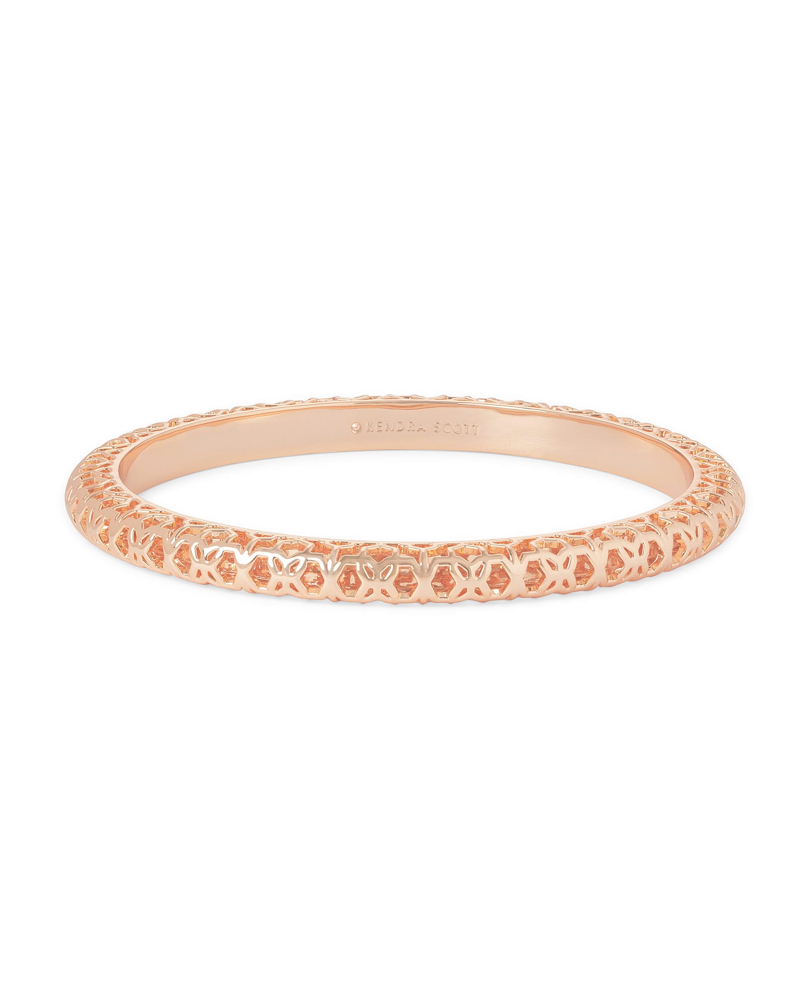 Maggie Bangle Bracelet in Gold Filigree