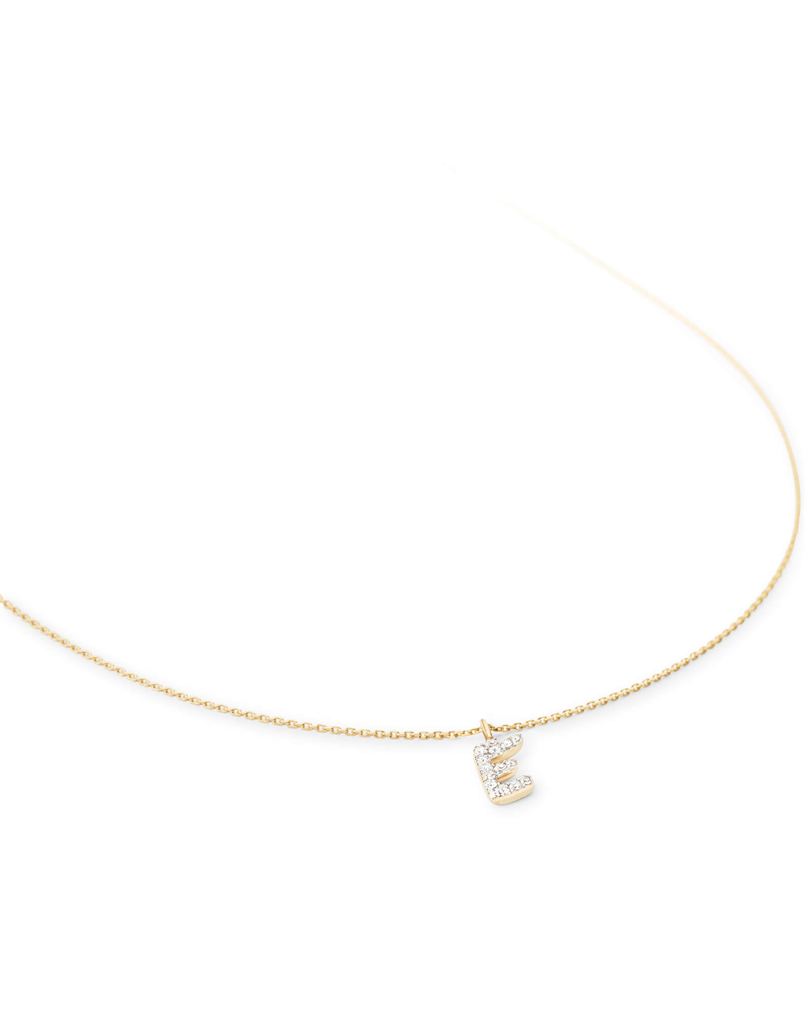 14K ネックレス Diamond Letter Z Pendant Necklace in 14k Yellow Gold