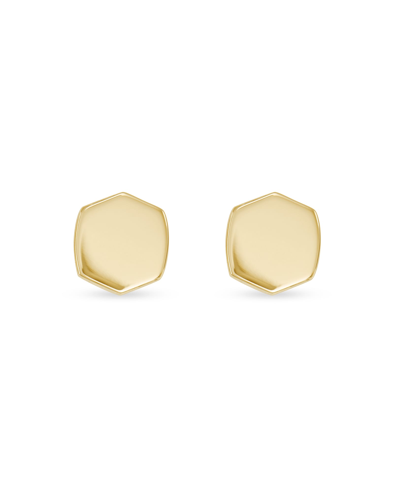 Davis Stud Earrings in 18k Gold Vermeil