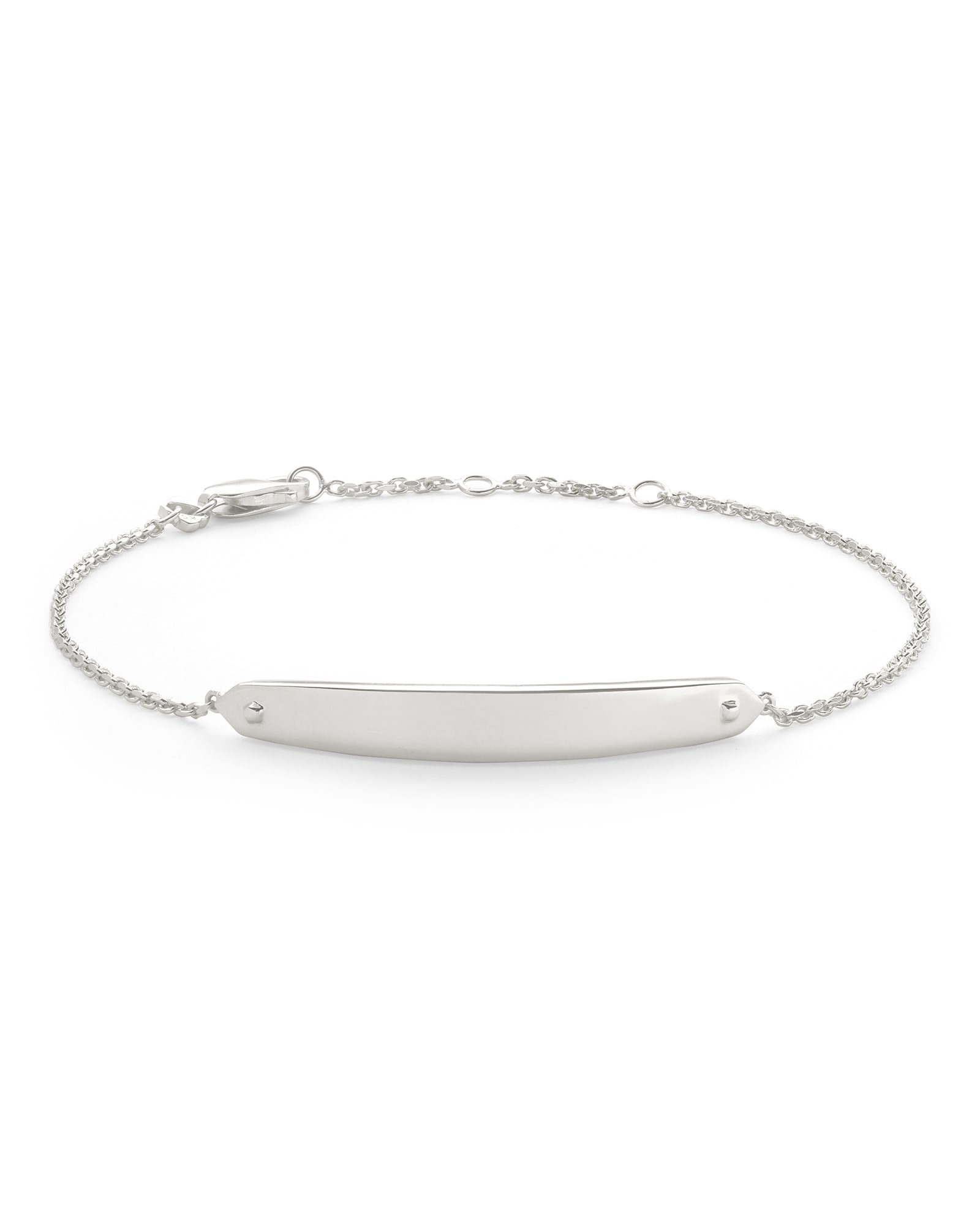 Mattie Bar Delicate Bracelet in Sterling Silver