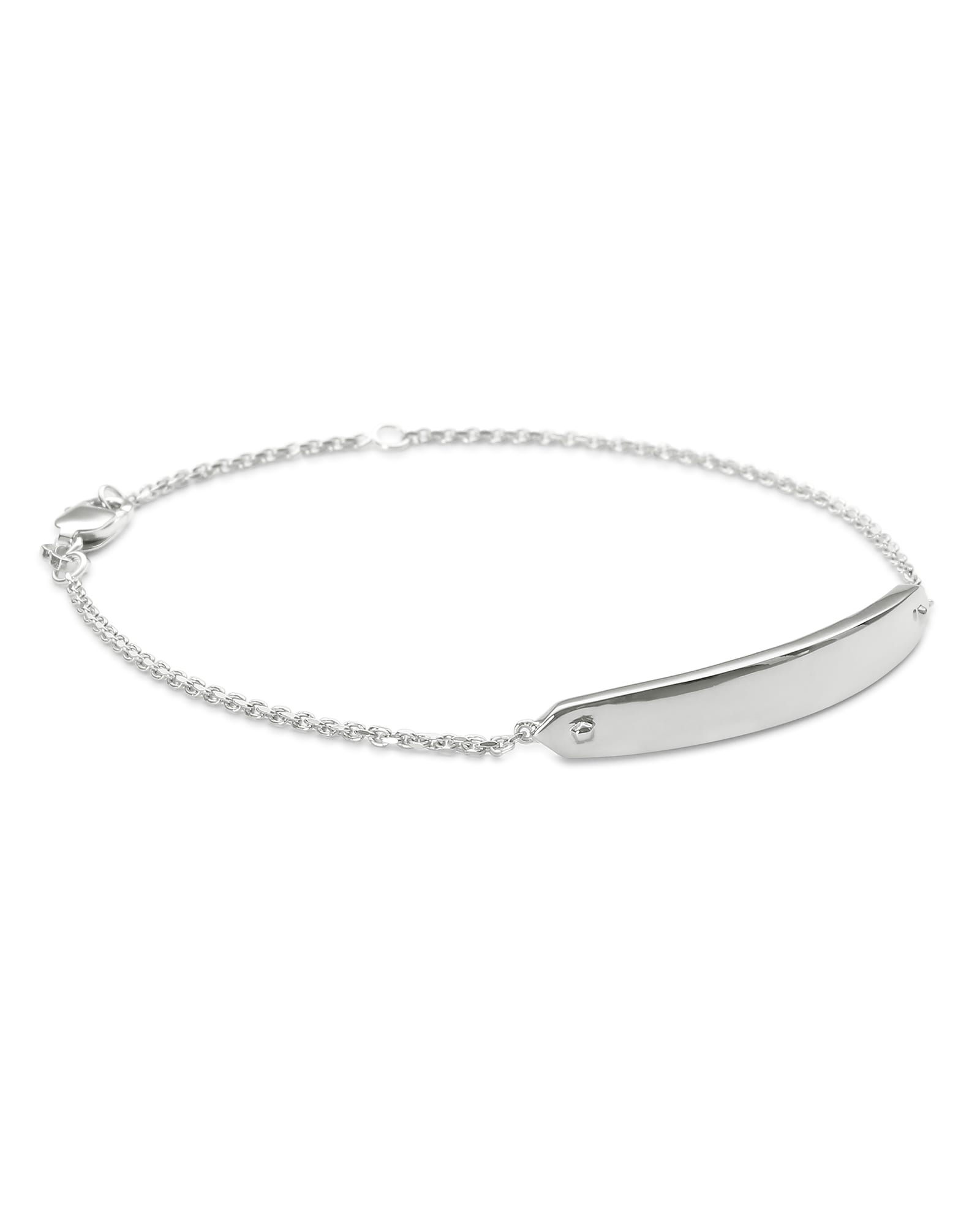 Mattie Bar Delicate Bracelet in Sterling Silver