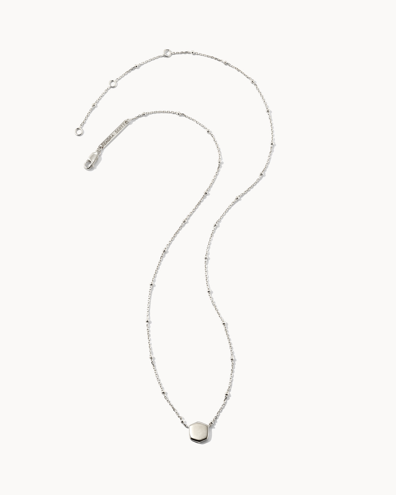 Davis Satellite Pendant Necklace in Sterling Silver